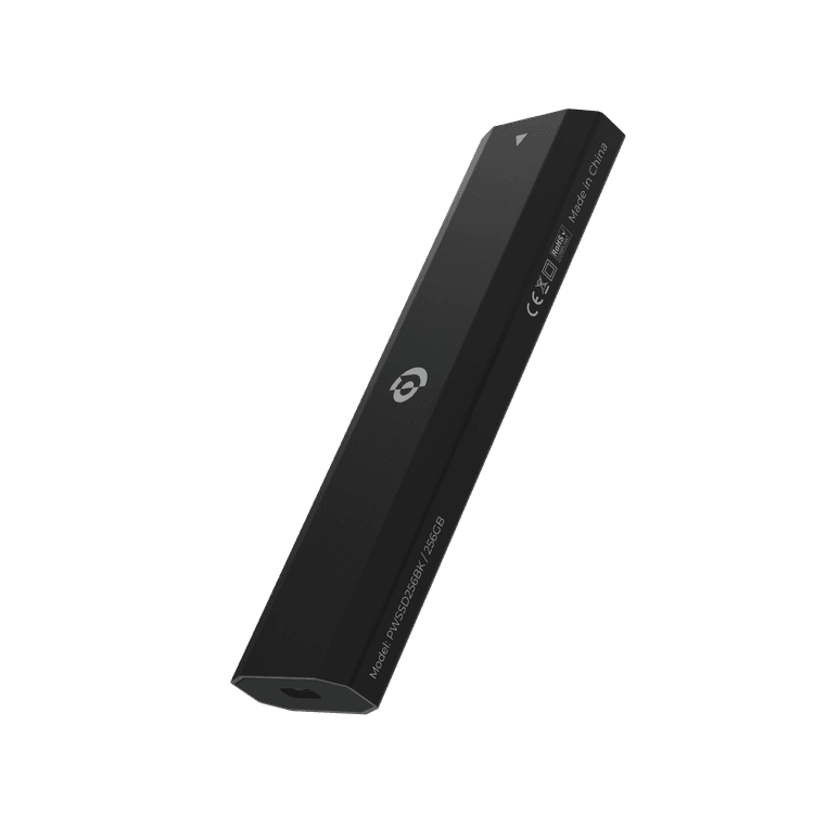 Powerology Portable SSD - 256GB Dual Protocol, Black 1 Powerology Portable SSD - 256GB Dual Protocol, Black 1