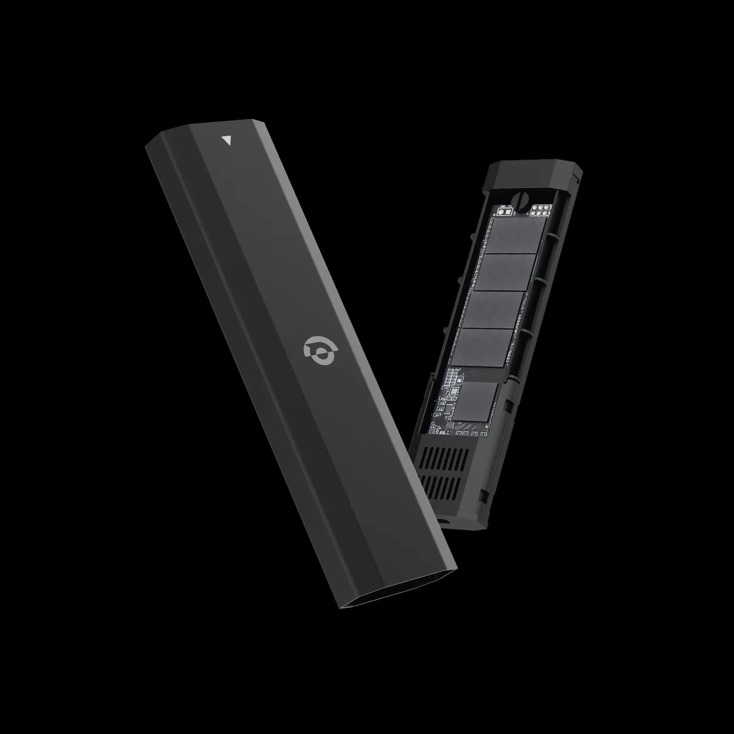 Powerology Portable SSD - 512GB Dual Protocol, Black 4