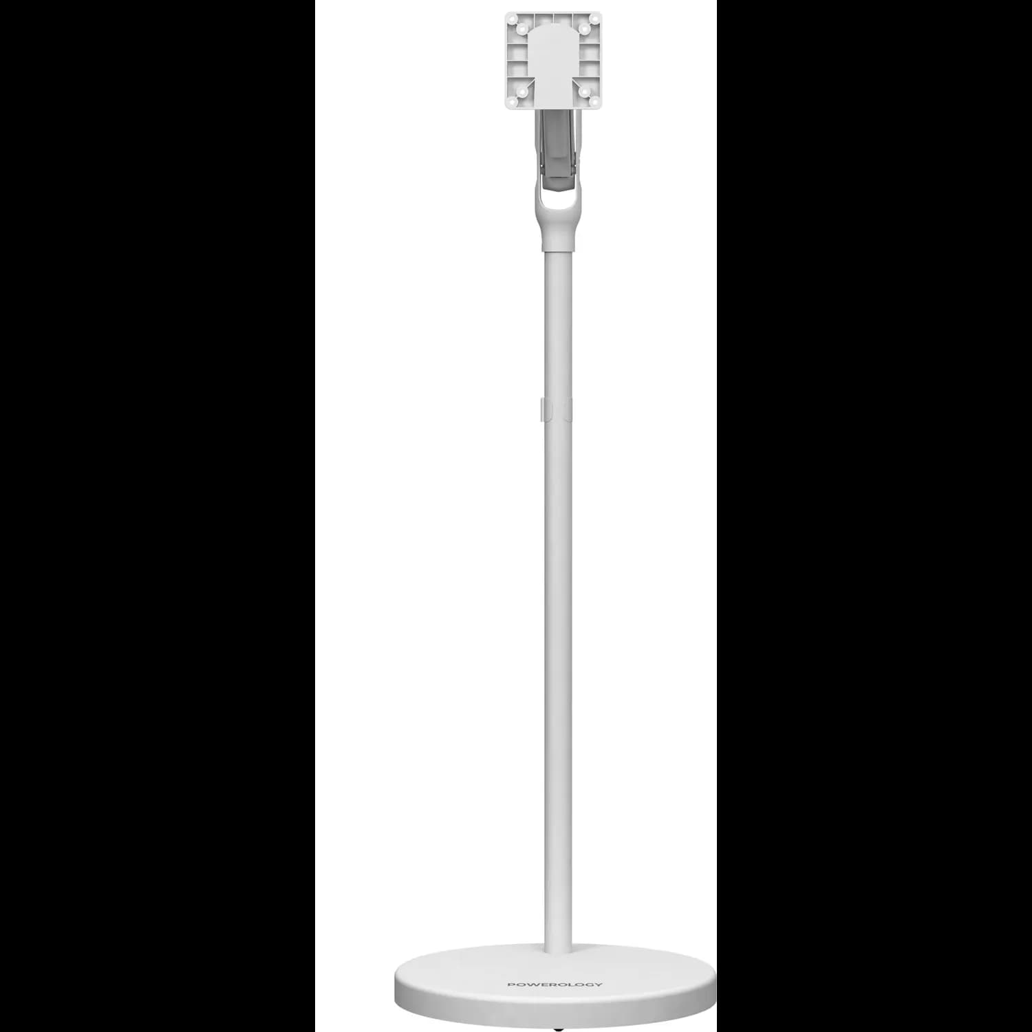 Powerology Monitor Stand PWST027 - Height Adjustable 27-40 Inch, White 4