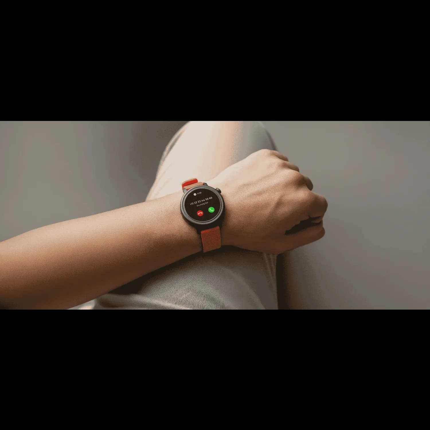 Powerology Smartwatch VeloFit - 1.32" AMOLED Display, Black 5