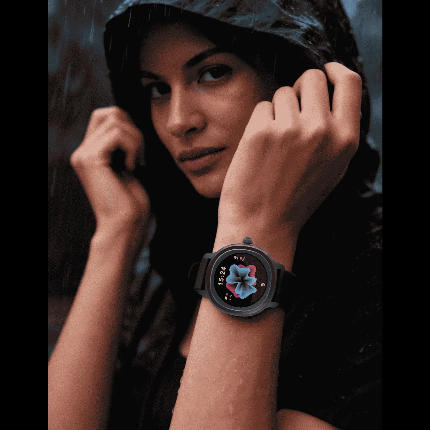 Powerology Smartwatch VeloFit - 1.04" AMOLED Display, Black 3