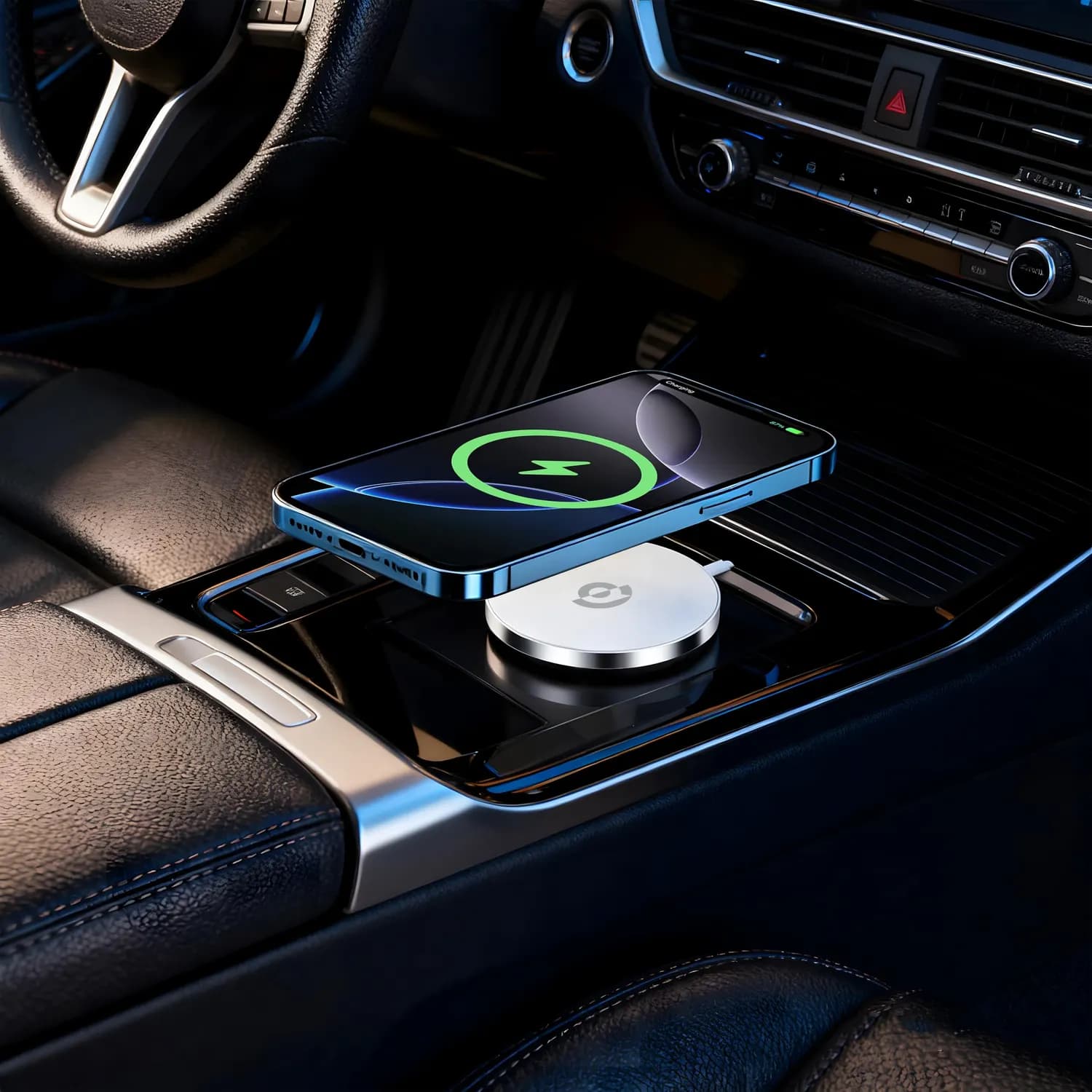 Powerology Wireless Charger MagNova - 25W, Silver 2