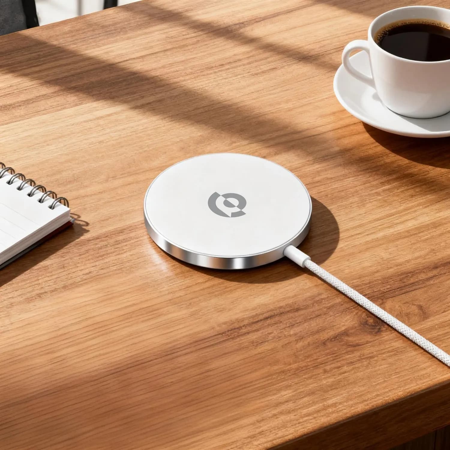 Powerology Wireless Charger MagNova - 25W, Silver 5