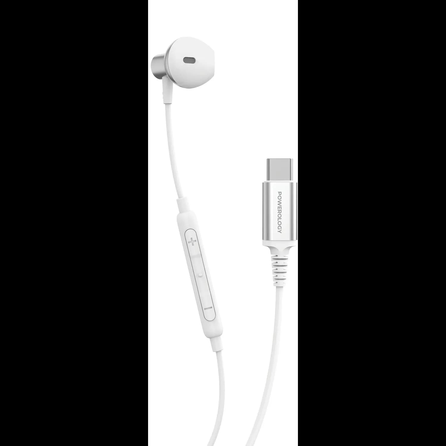Powerology Mono Earphone - Type-C, White 1