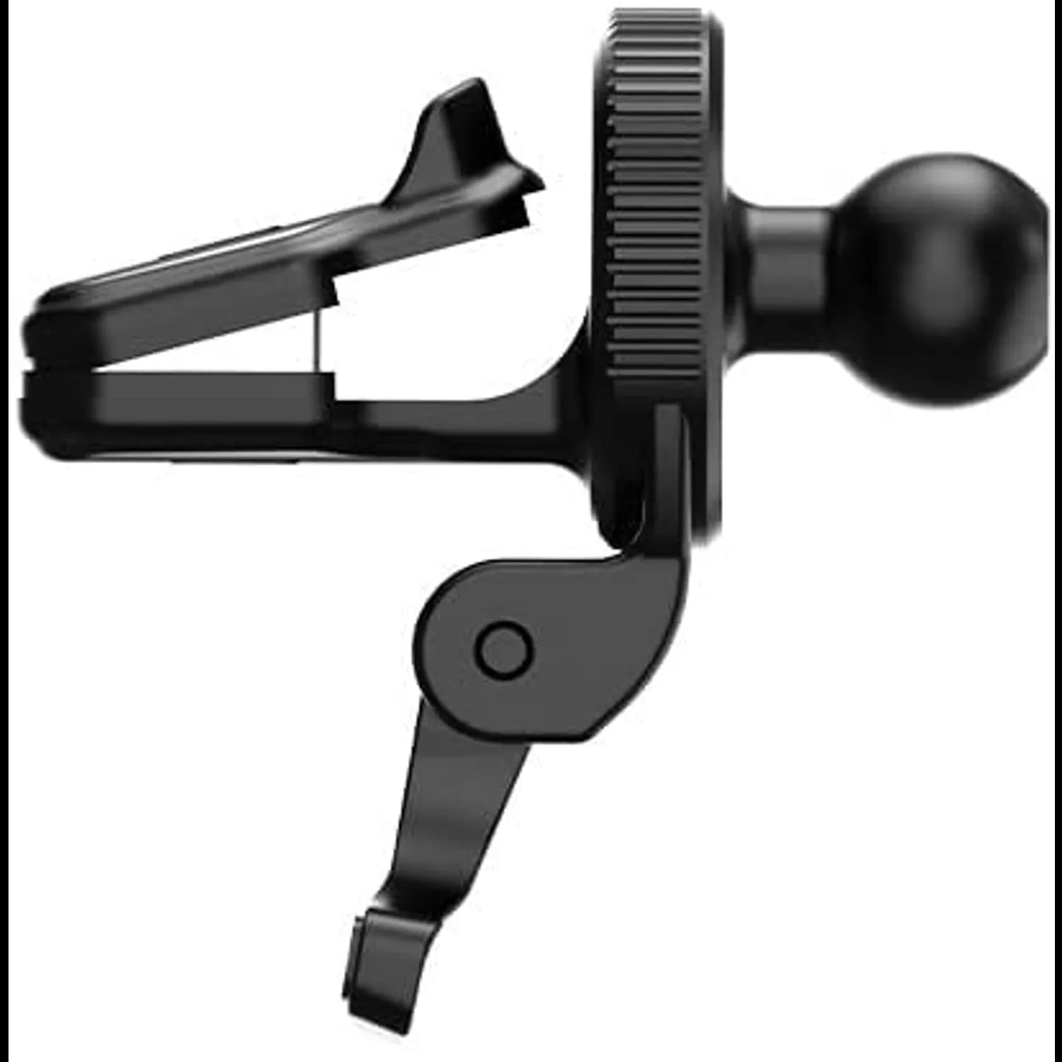 Powerology Car Charger Mount - 15W Fast Wireless, 360° Rotation, Black 3
