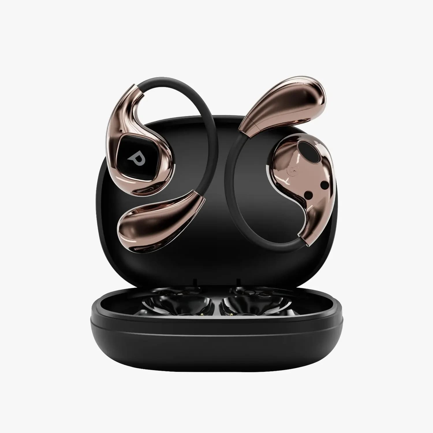 Powerology Earbuds Nammos - Open-Ear, Matte Black 1 Powerology Earbuds Nammos - Open-Ear, Matte Black 1