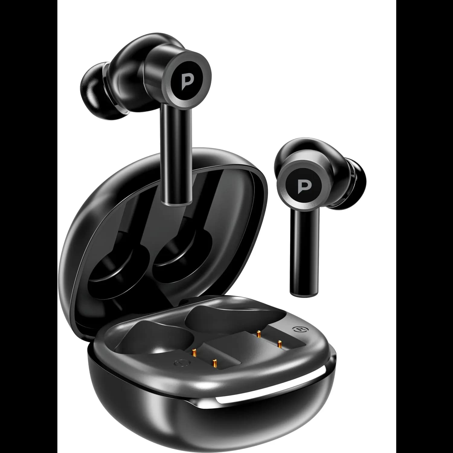 Powerology Wireless Earbuds SABA PWYX55 - ANC, 5H Playtime, Black 5