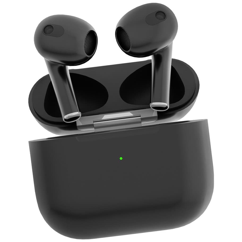 Porodo Blue Deep Bass Wireless Earbuds 3 — Black 1 Porodo Blue Deep Bass Wireless Earbuds 3 — Black 1
