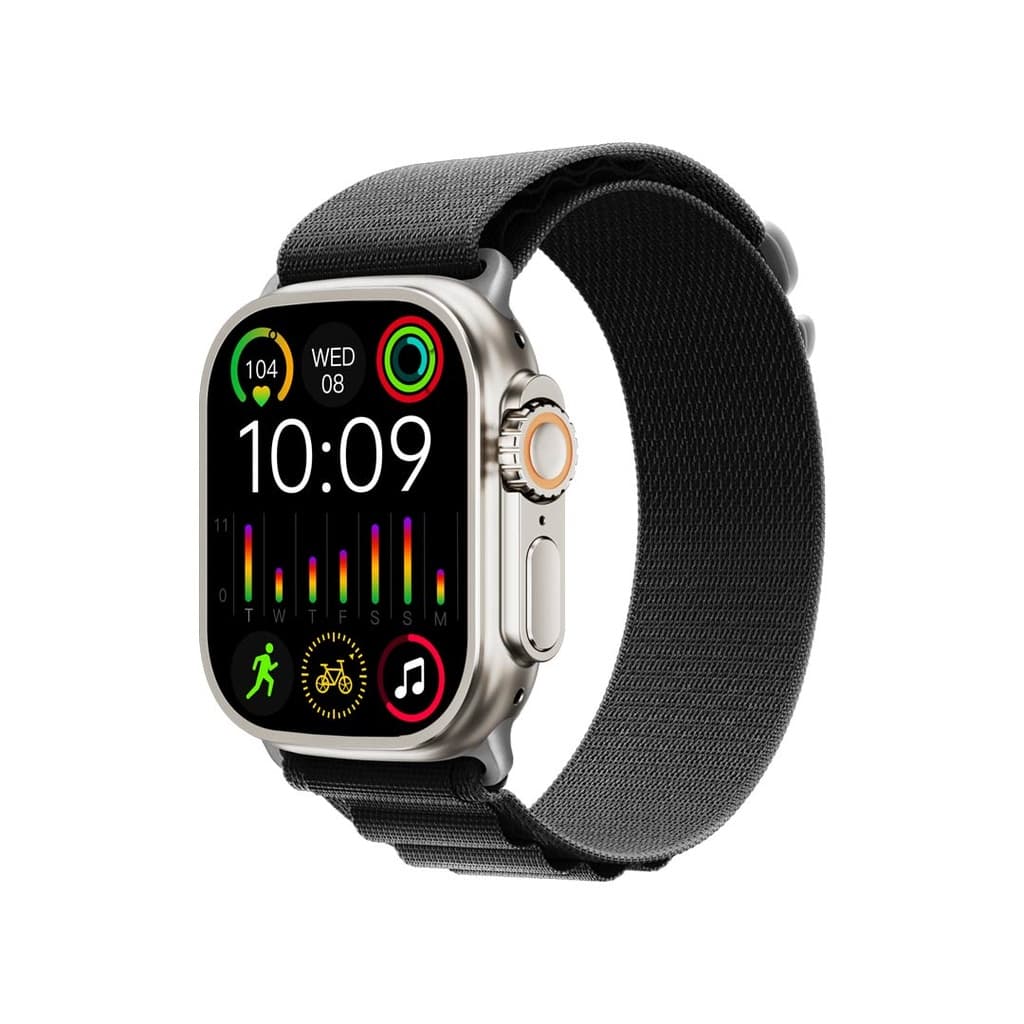 Porodo Blue Supremo Smart Watch — Black 1 Porodo Blue Supremo Smart Watch — Black 1