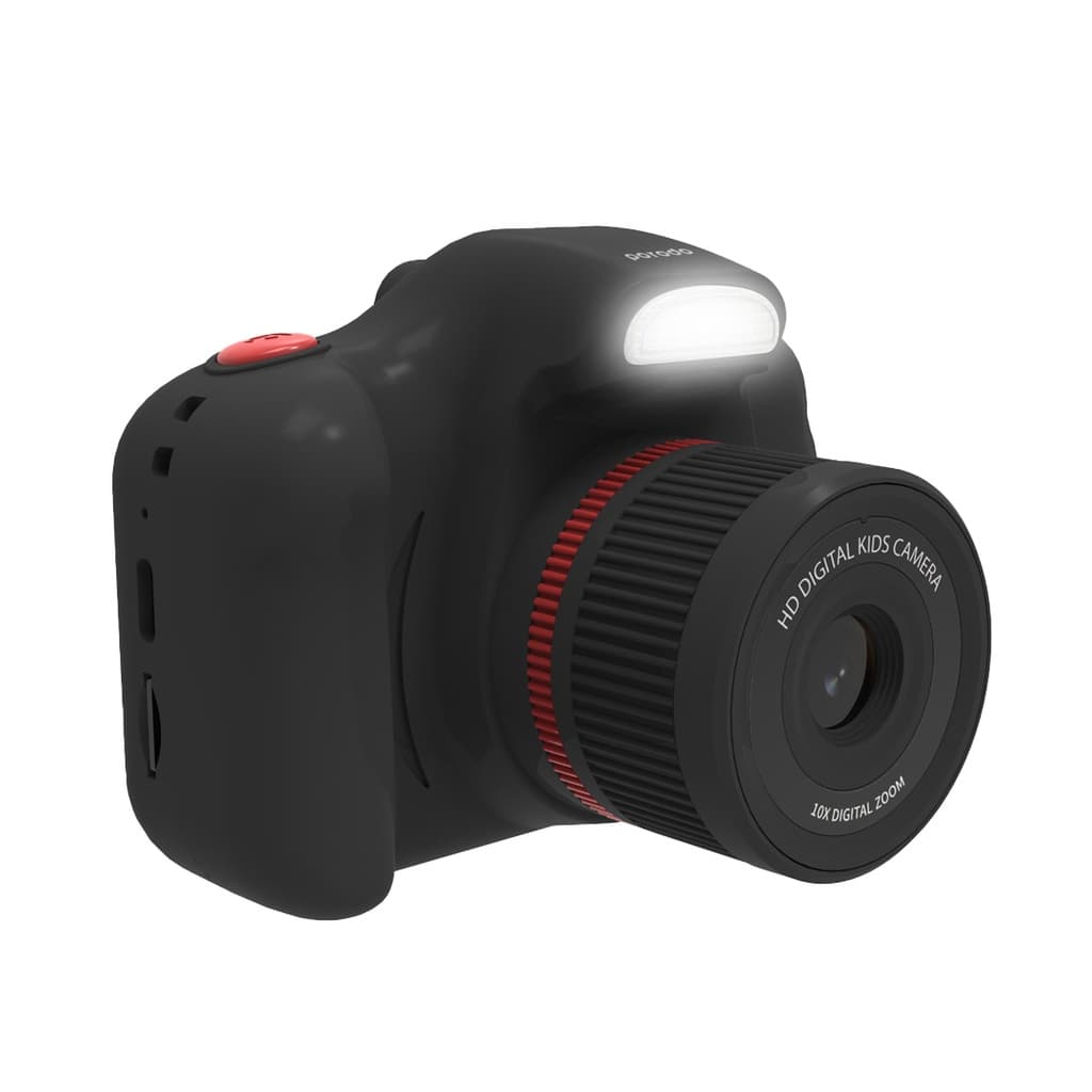 Porodo Lifestyle Kids Digital Camera Dual Lens Selfie — Black 1 Porodo Lifestyle Kids Digital Camera Dual Lens Selfie — Black 1