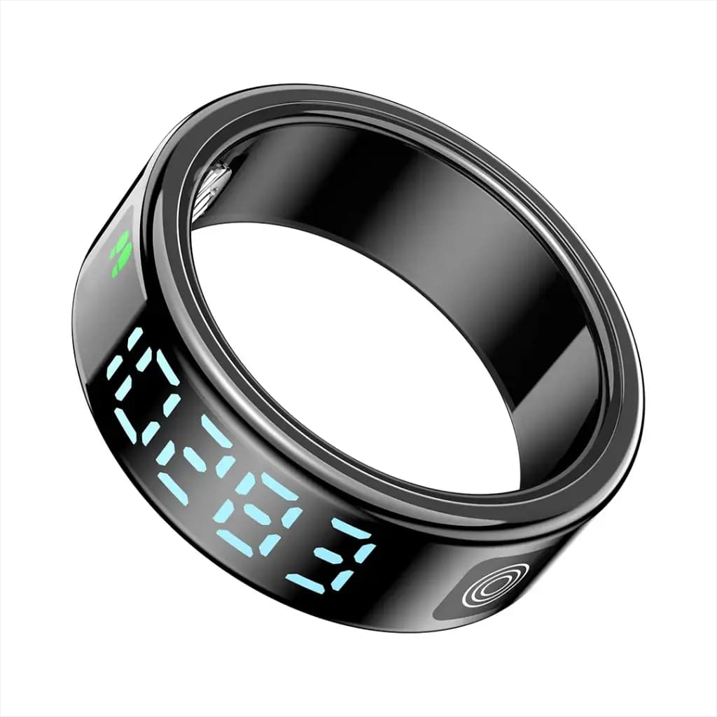 Porodo FitSync Smart Ring Size 10 / 7 — Black 1 Porodo FitSync Smart Ring Size 10 / 7 — Black 1