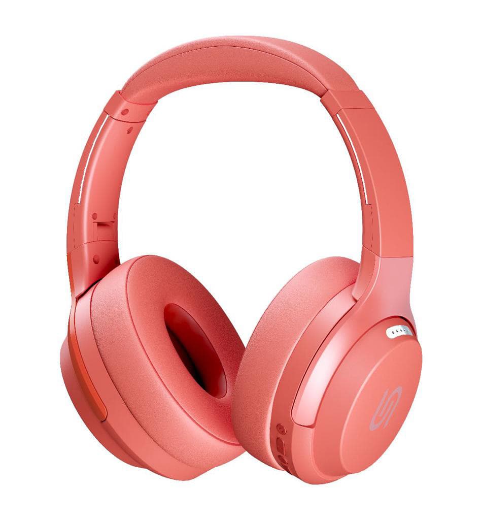 Soundtec by Porodo Wireless Headphone with High-Clarity Mic & ENC — Red 1 Soundtec by Porodo Wireless Headphone with High-Clarity Mic & ENC — Red 1