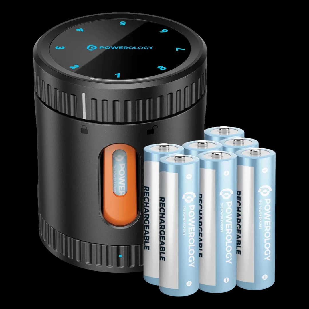 Powerology Smart Battery Charging Case - USB-C, Black Powerology Smart Battery Charging Case - USB-C, Black
