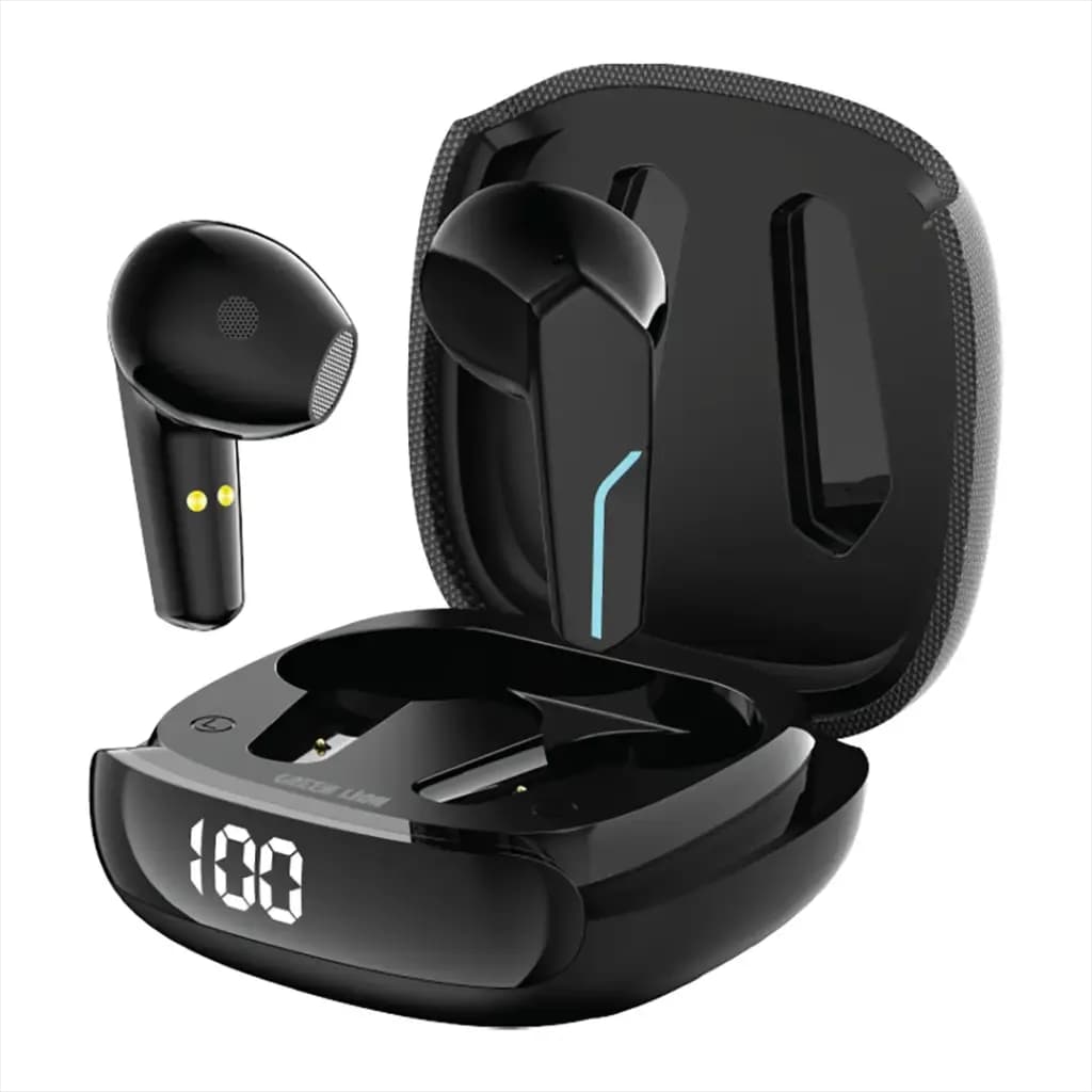 Green Lion Interlaken True Wireless Earbuds — Black 1 Green Lion Interlaken True Wireless Earbuds — Black 1