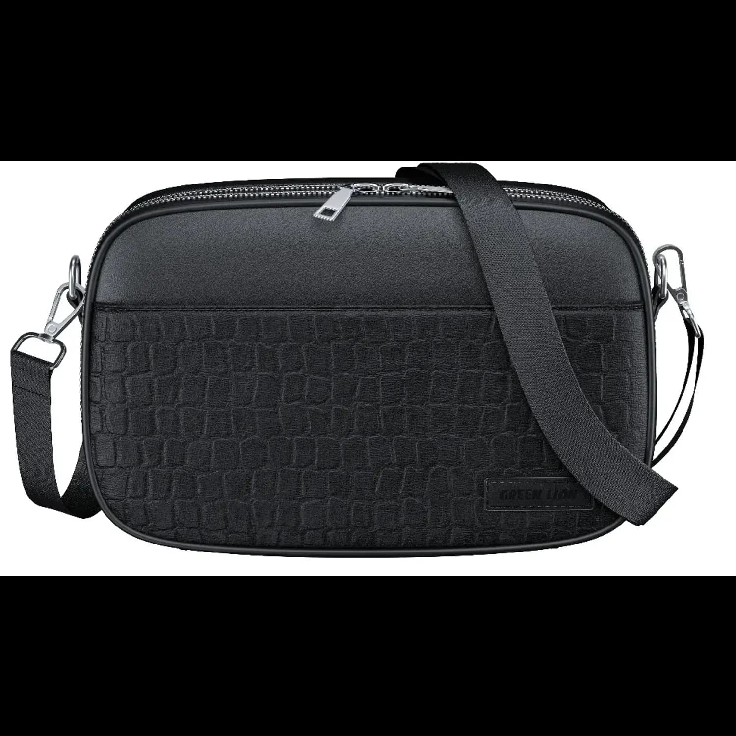 Green Lion Crossbody Bag Airo - Water Resistant, Black 1 Green Lion Crossbody Bag Airo - Water Resistant, Black 1