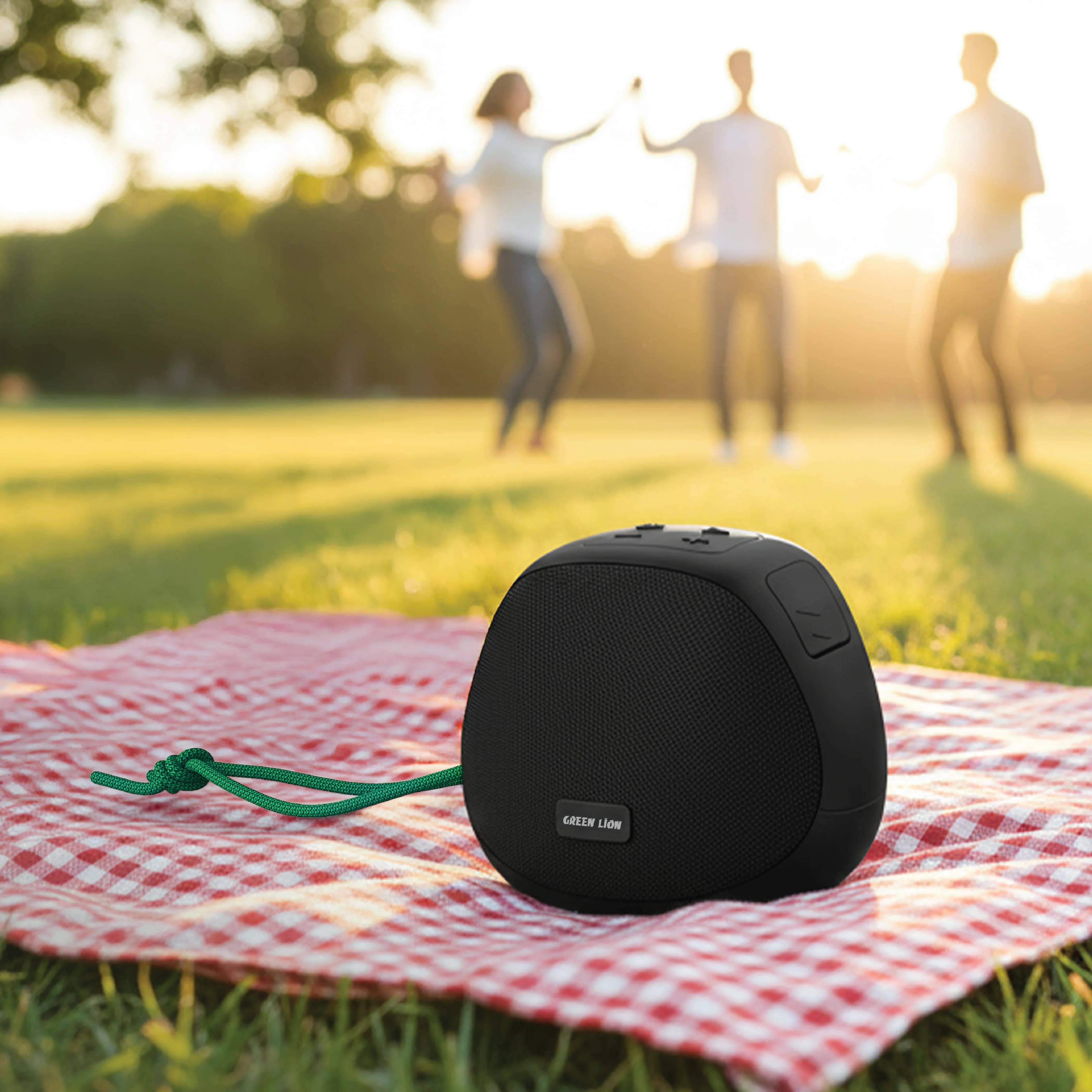 Green Lion Wireless Speaker ALPS GNALSPKR5WBK - Portable, Waterproof, Black 1 Green Lion Wireless Speaker ALPS GNALSPKR5WBK - Portable, Waterproof, Black 1