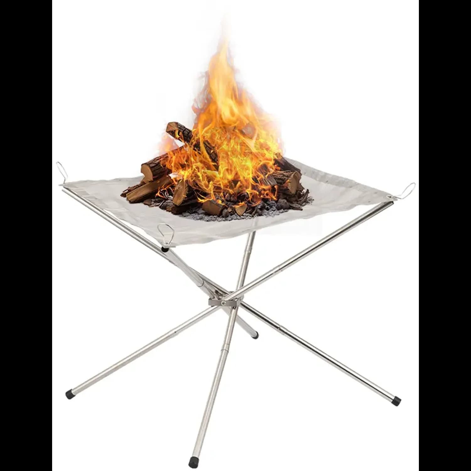 Green Lion Bonfire Stand - Portable, Stainless Steel 1 Green Lion Bonfire Stand - Portable, Stainless Steel 1
