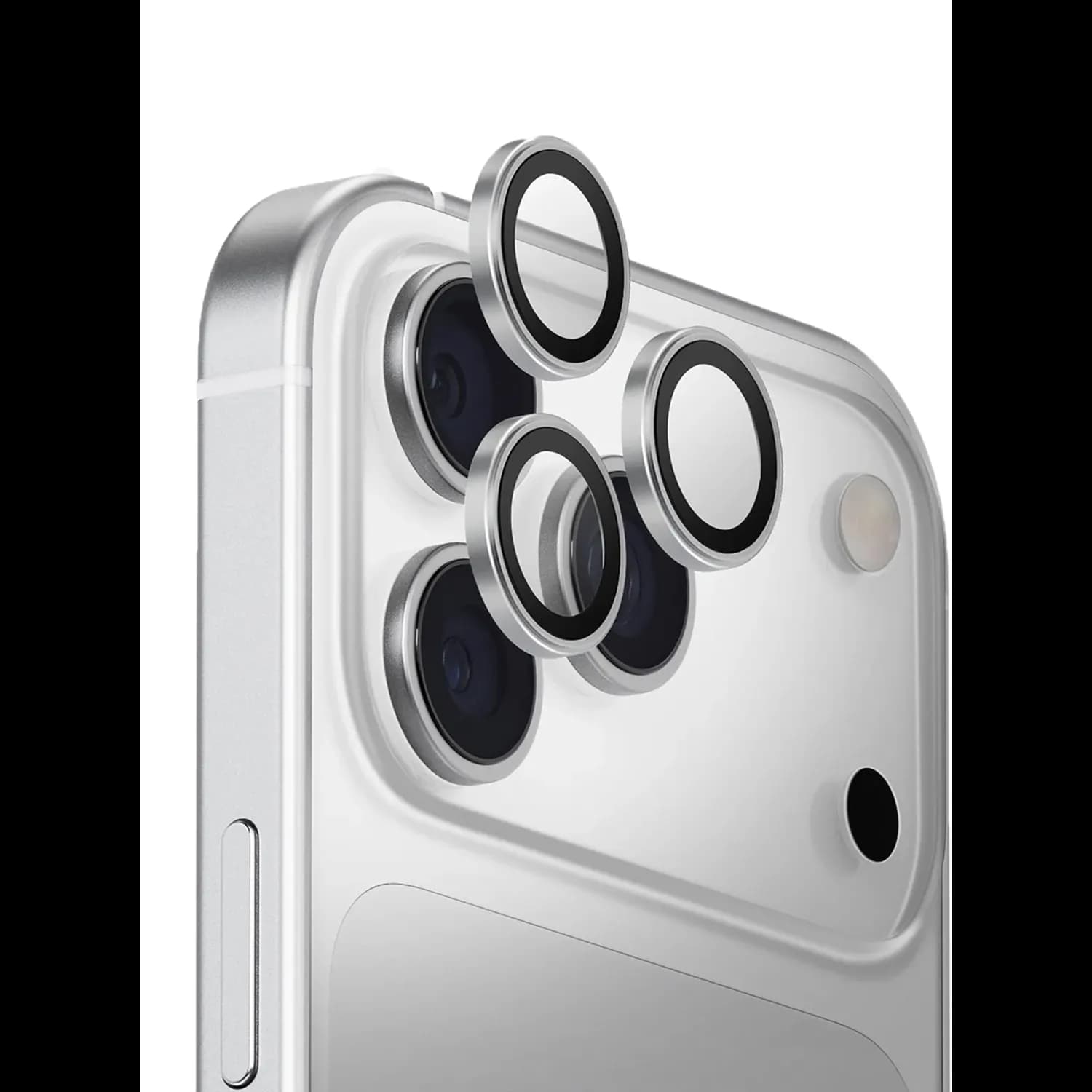 Green Lion Camera Lens Protector iPhone 17 Pro/17 Pro Max - 9H Tempered Glass, Grey Green Lion Camera Lens Protector iPhone 17 Pro/17 Pro Max - 9H Tempered Glass, Grey