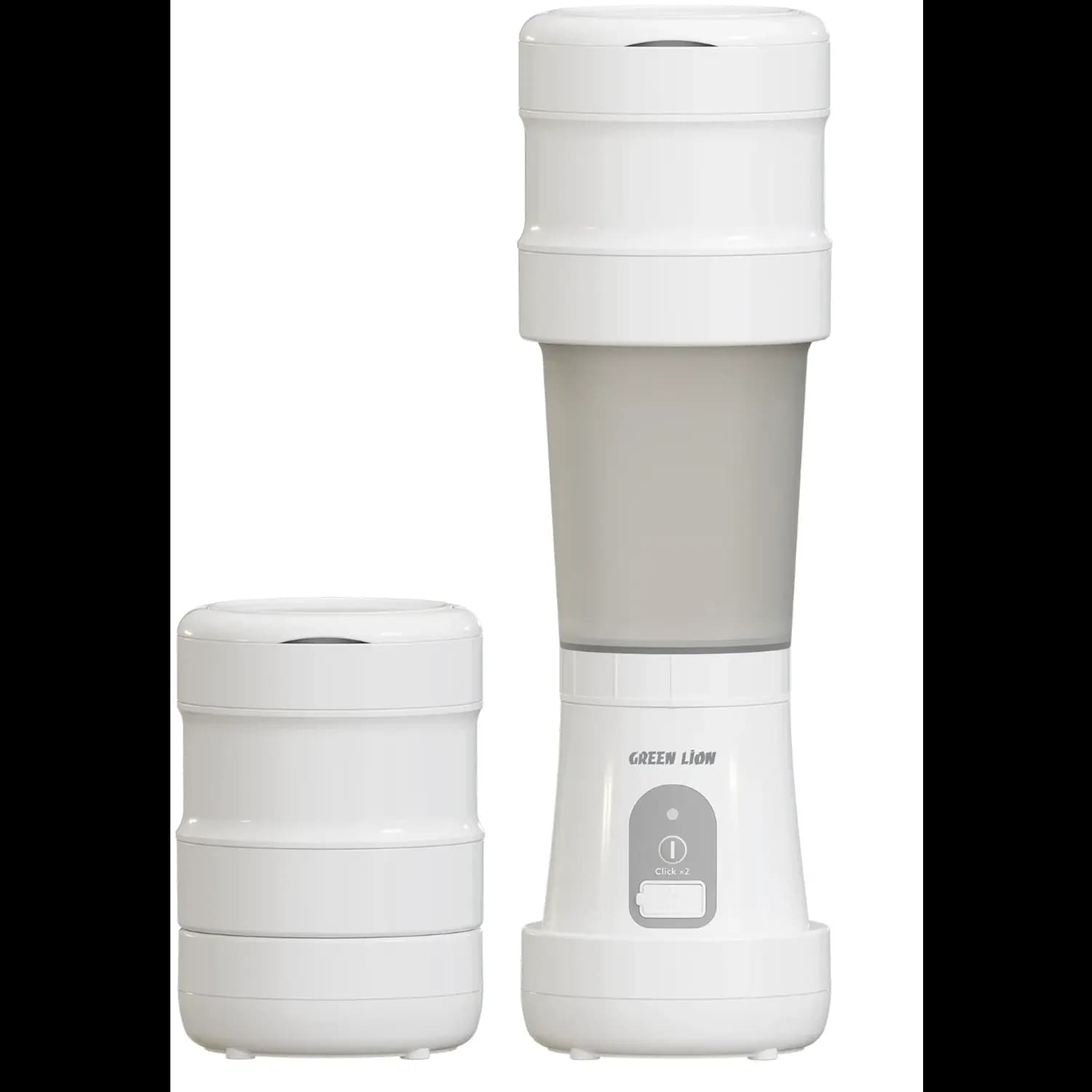 Green Lion Juicer - Collapsible, Portable, 500ML - White 1 Green Lion Juicer - Collapsible, Portable, 500ML - White 1
