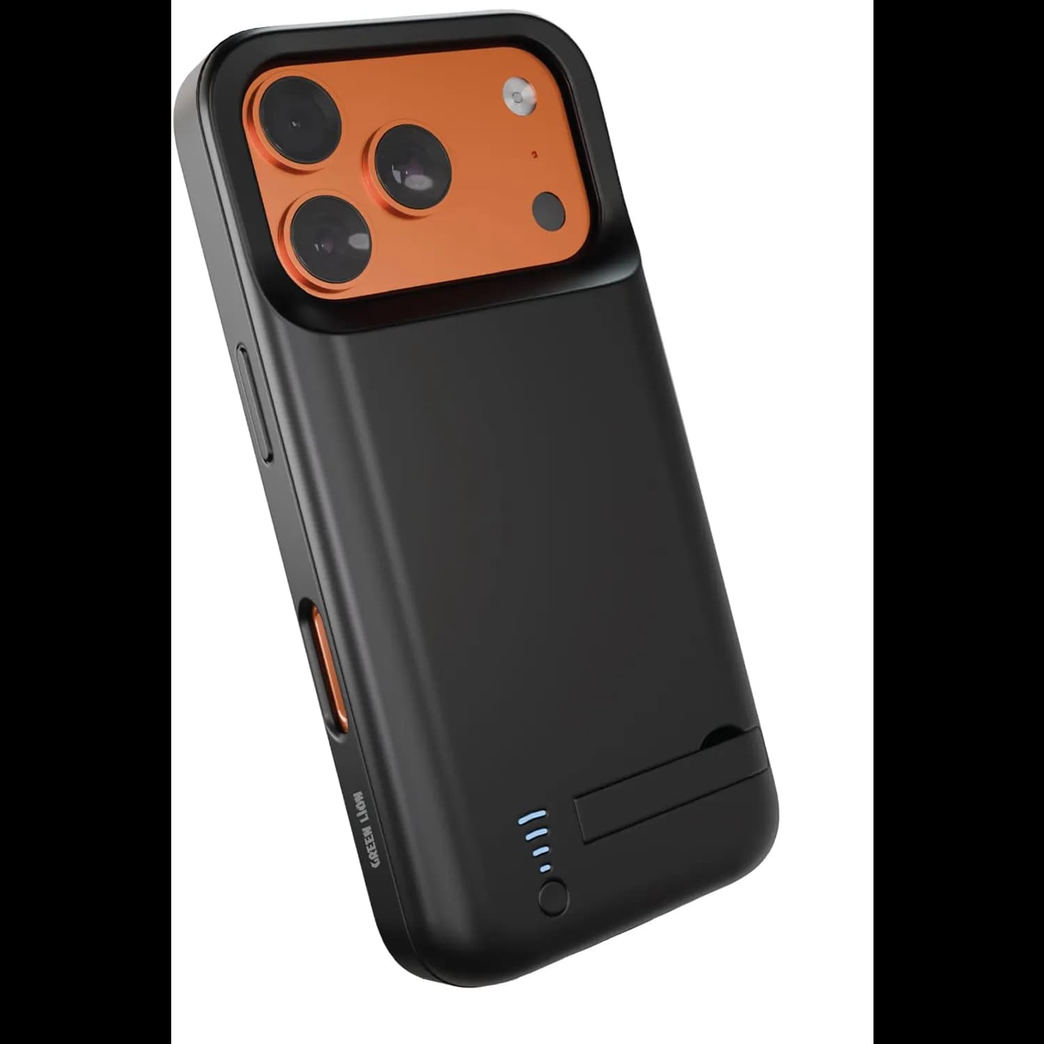 Green Lion Volt Case iPhone 17 Pro Max - 6000mAh Power Bank, Black 1 Green Lion Volt Case iPhone 17 Pro Max - 6000mAh Power Bank, Black 1