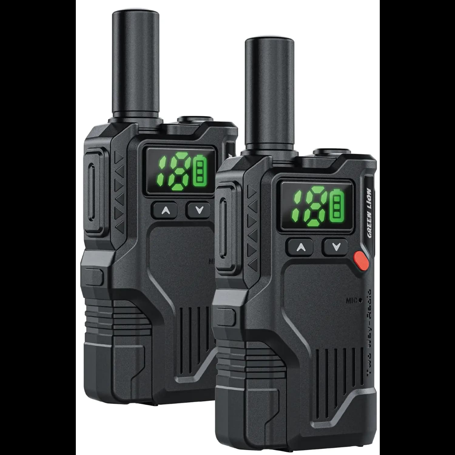 Green Lion Walkie Talkie GPX600 - 446 MHz PMR, Black 1 Green Lion Walkie Talkie GPX600 - 446 MHz PMR, Black 1