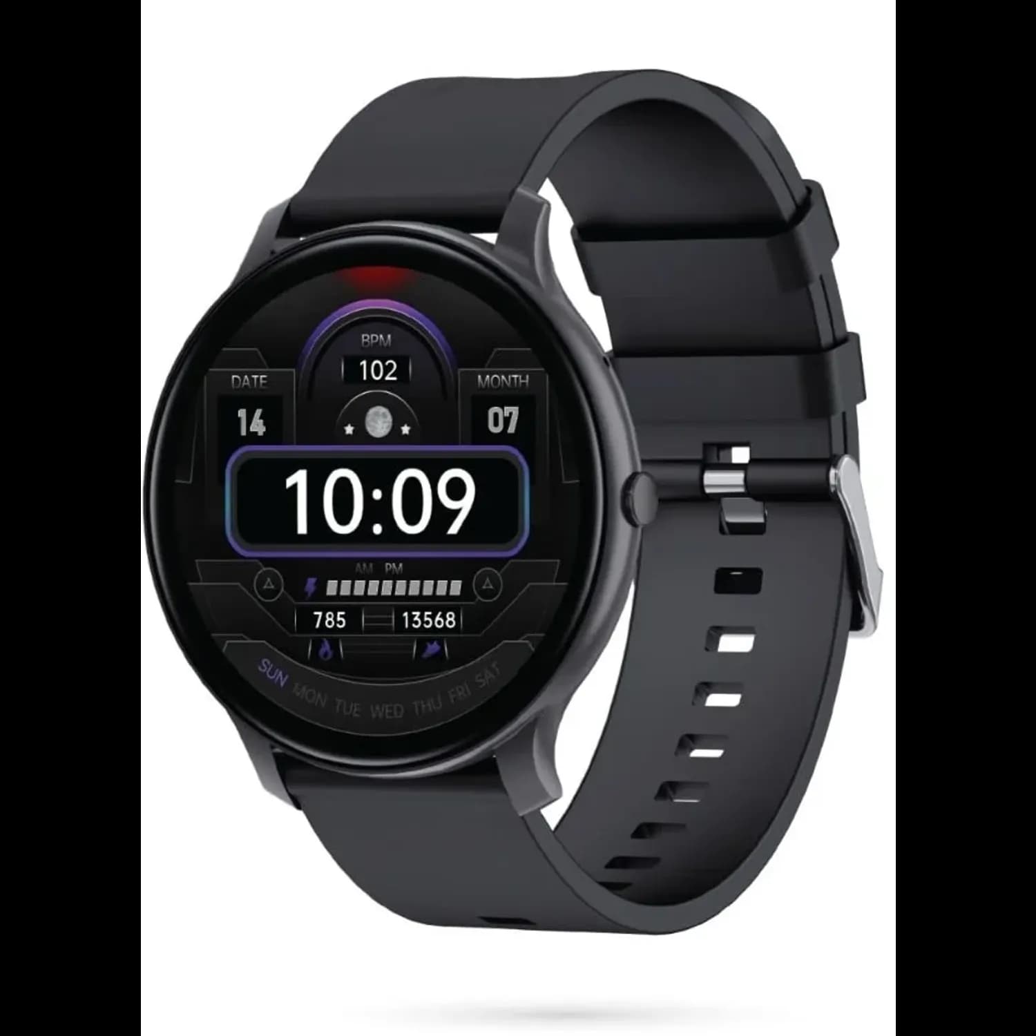Green Lion Smart Watch GT-FIT - Lightweight, Black 1 Green Lion Smart Watch GT-FIT - Lightweight, Black 1