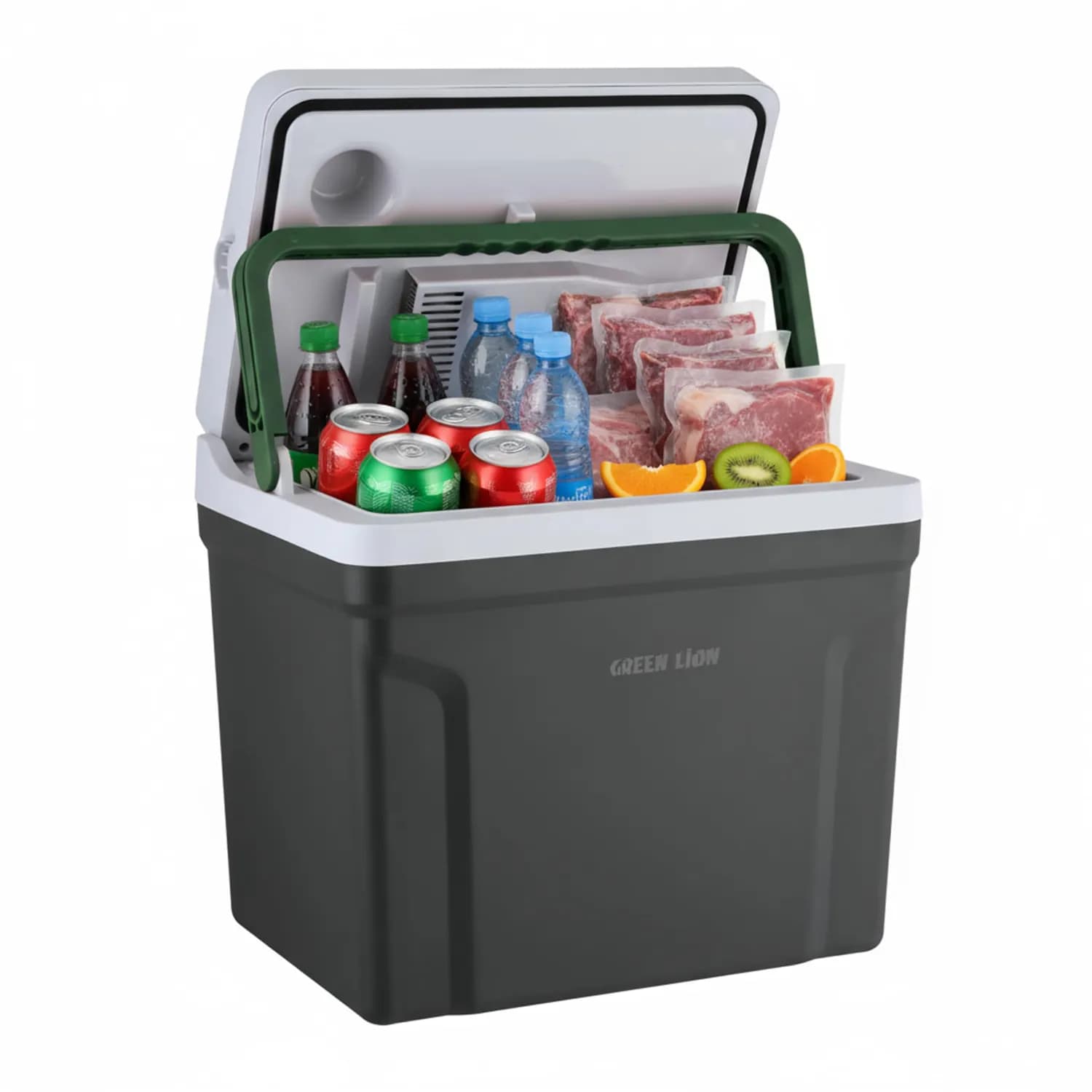Green Lion Portable Fridge - 25L Dual Mode, Black 1 Green Lion Portable Fridge - 25L Dual Mode, Black 1