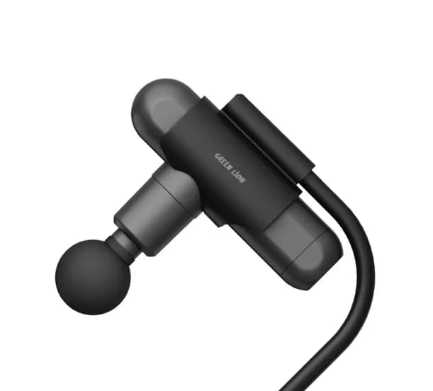 Green Lion Long Handle Massage Gun - Black 1 Green Lion Long Handle Massage Gun - Black 1