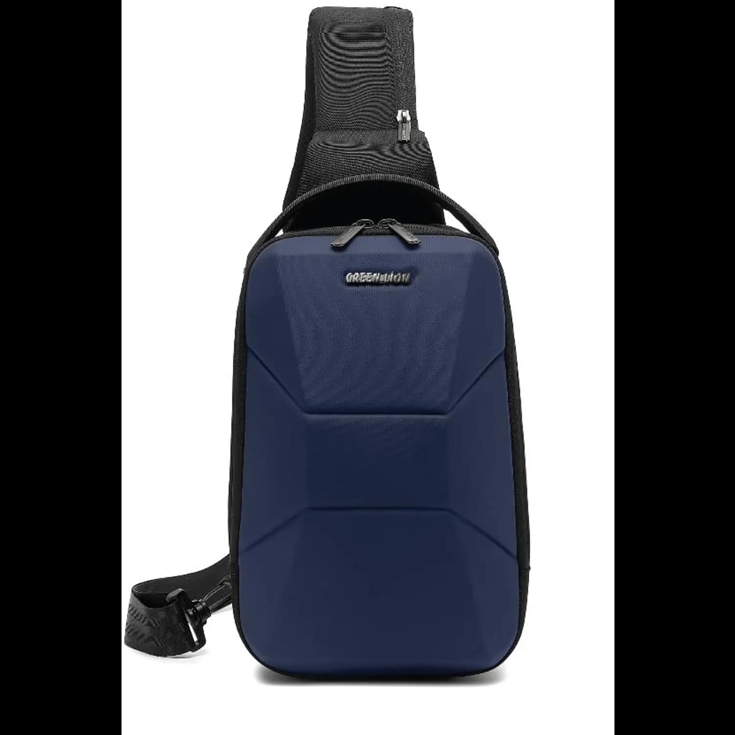 Green Lion Crossbody Backpack Liverpool - Water-Resistant, USB Port,Blue Green Lion Crossbody Backpack Liverpool - Water-Resistant, USB Port,Blue