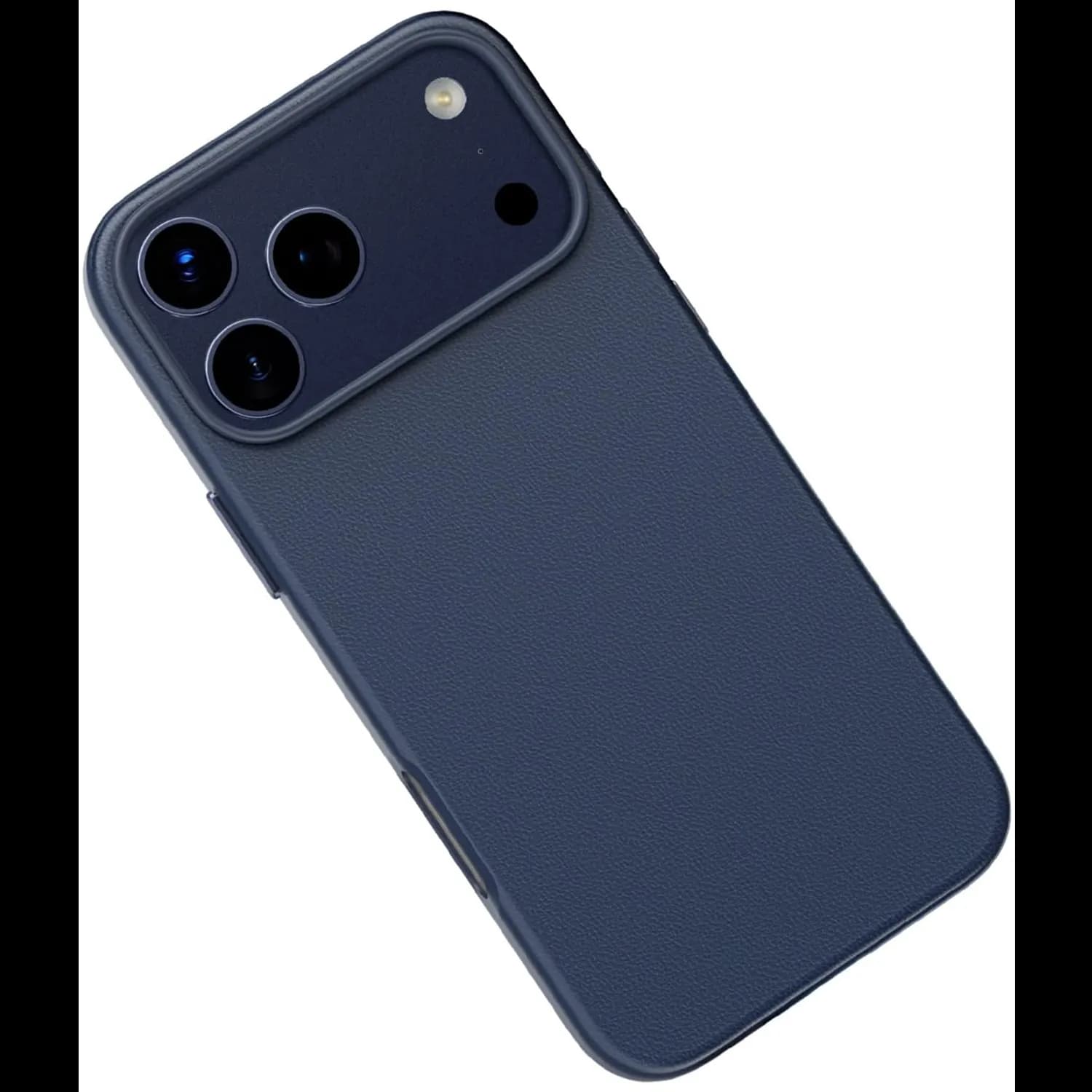 Green Lion Leather Case iPhone 17 Pro Max - Eco-Leather, Blue 1 Green Lion Leather Case iPhone 17 Pro Max - Eco-Leather, Blue 1