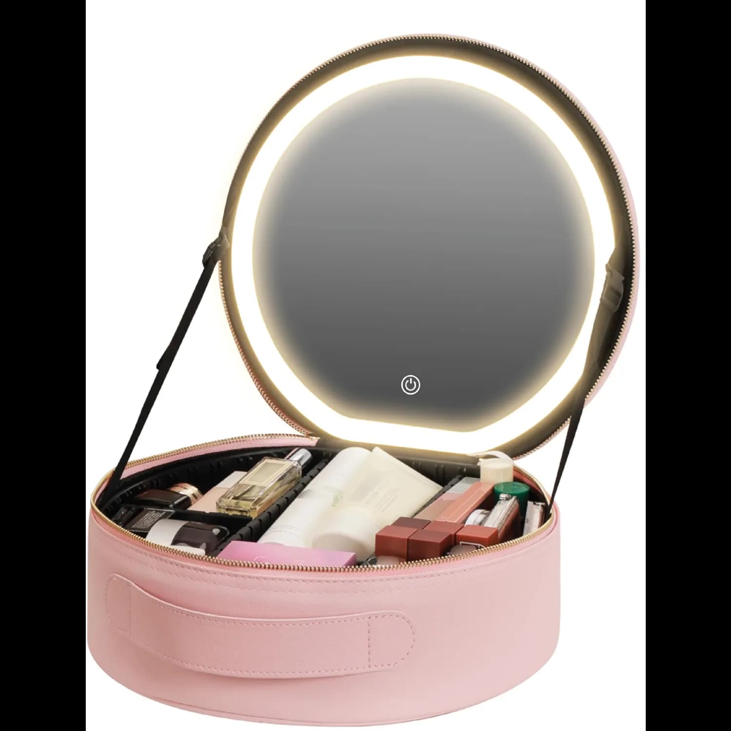 Green Lion Makeup Organizer - Lighted Mirror, LED Lighting, Green 1 Green Lion Makeup Organizer - Lighted Mirror, LED Lighting, Green 1