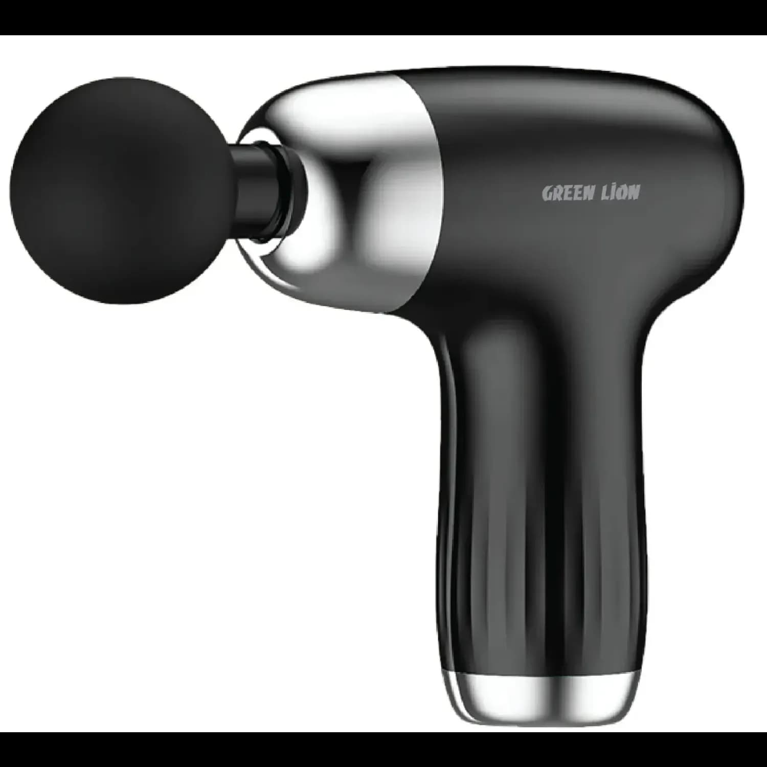 GREEN LION Mini Massage Gun - 6 Speeds, White — Black 1 GREEN LION Mini Massage Gun - 6 Speeds, White — Black 1