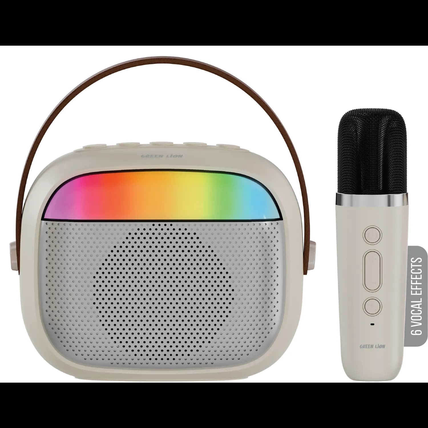 Green Lion Karaoke Speaker Melody Mini - Beige 1 Green Lion Karaoke Speaker Melody Mini - Beige 1