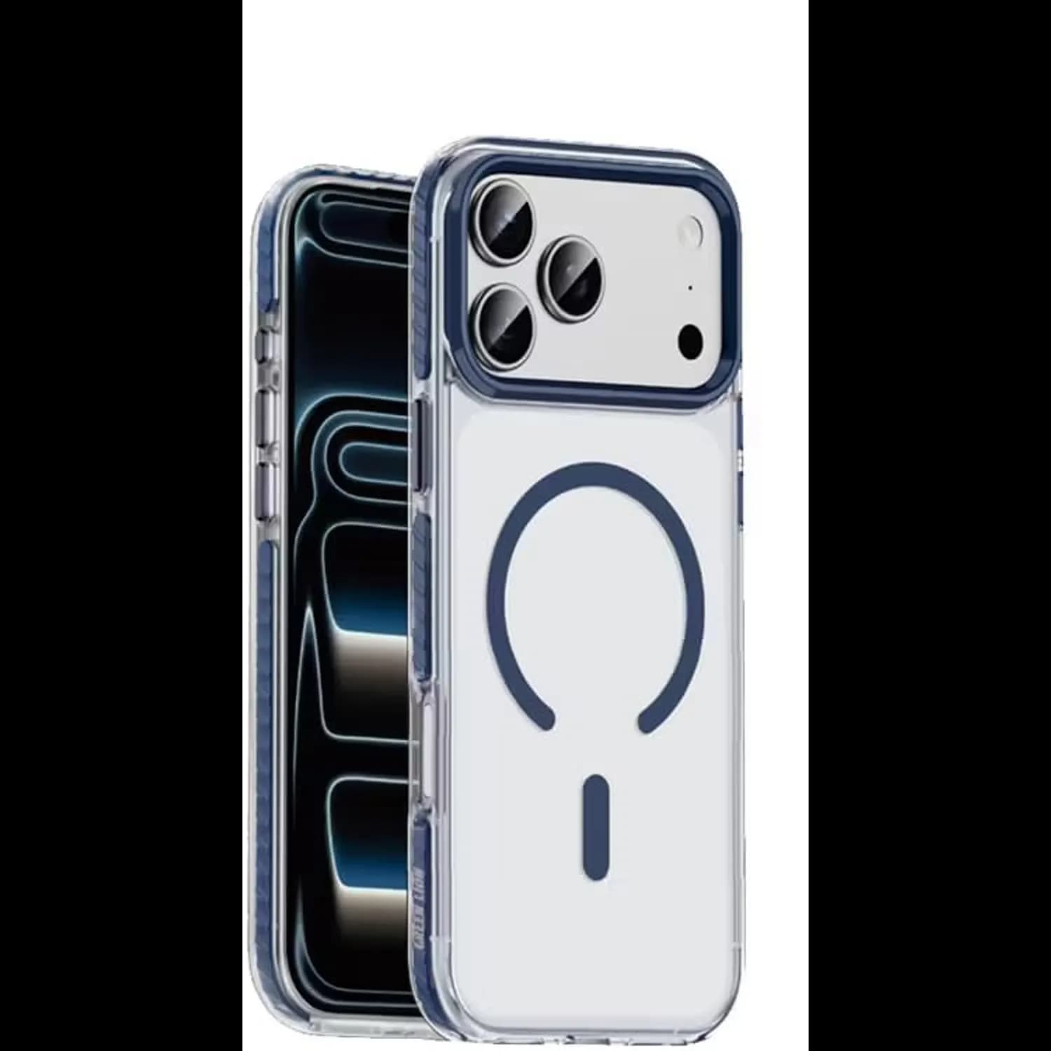 Green Lion Phone Case iPhone 17 Pro - Anti-Yellowing, Blue Green Lion Phone Case iPhone 17 Pro - Anti-Yellowing, Blue