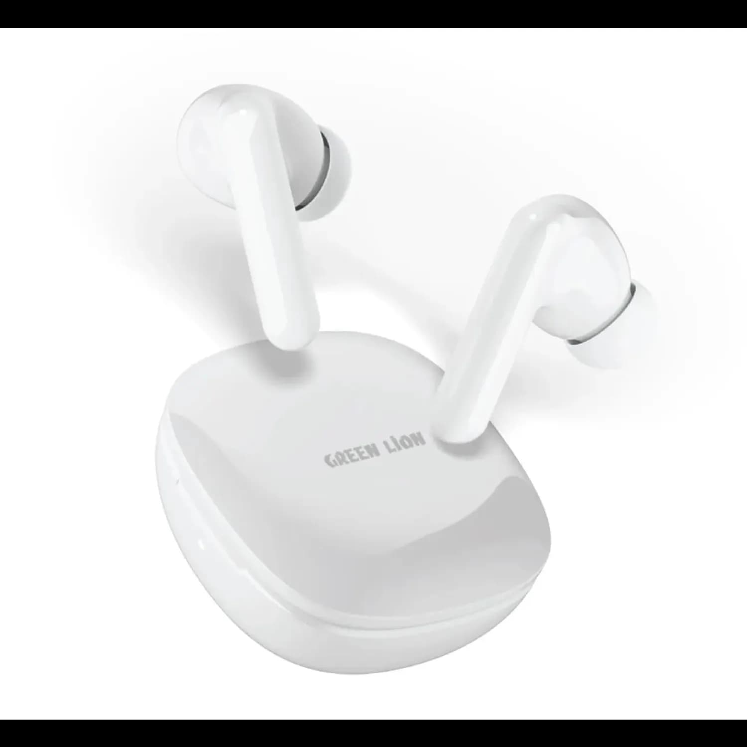 Green Lion True Wireless Earbuds Osaka - Lightweight, Grey — White 1 Green Lion True Wireless Earbuds Osaka - Lightweight, Grey — White 1