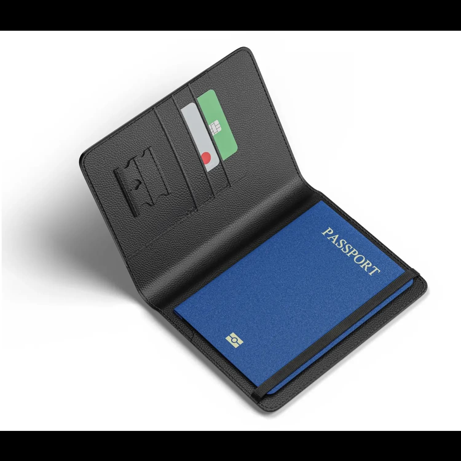 GREEN LION Passport Holder - RFID, Find My, Black GREEN LION Passport Holder - RFID, Find My, Black
