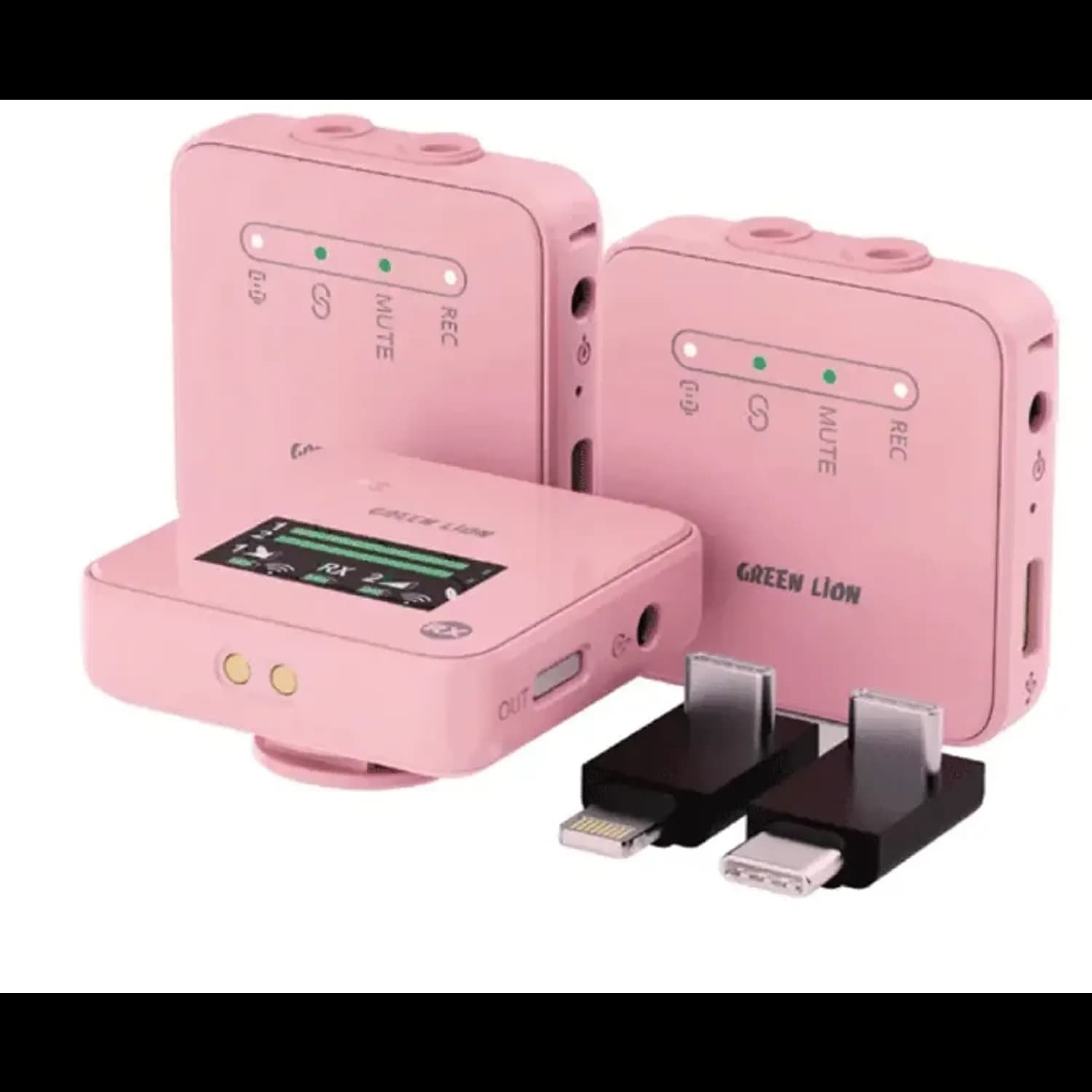 GREEN LION Wireless Microphone - Pink 1 GREEN LION Wireless Microphone - Pink 1