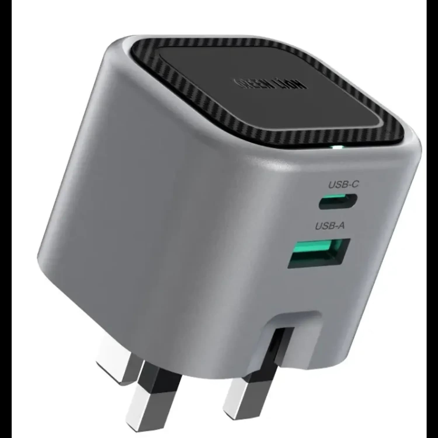 GREEN LION GaN Charger - 45W PD Dual USB, Gray — Gray 1 GREEN LION GaN Charger - 45W PD Dual USB, Gray — Gray 1