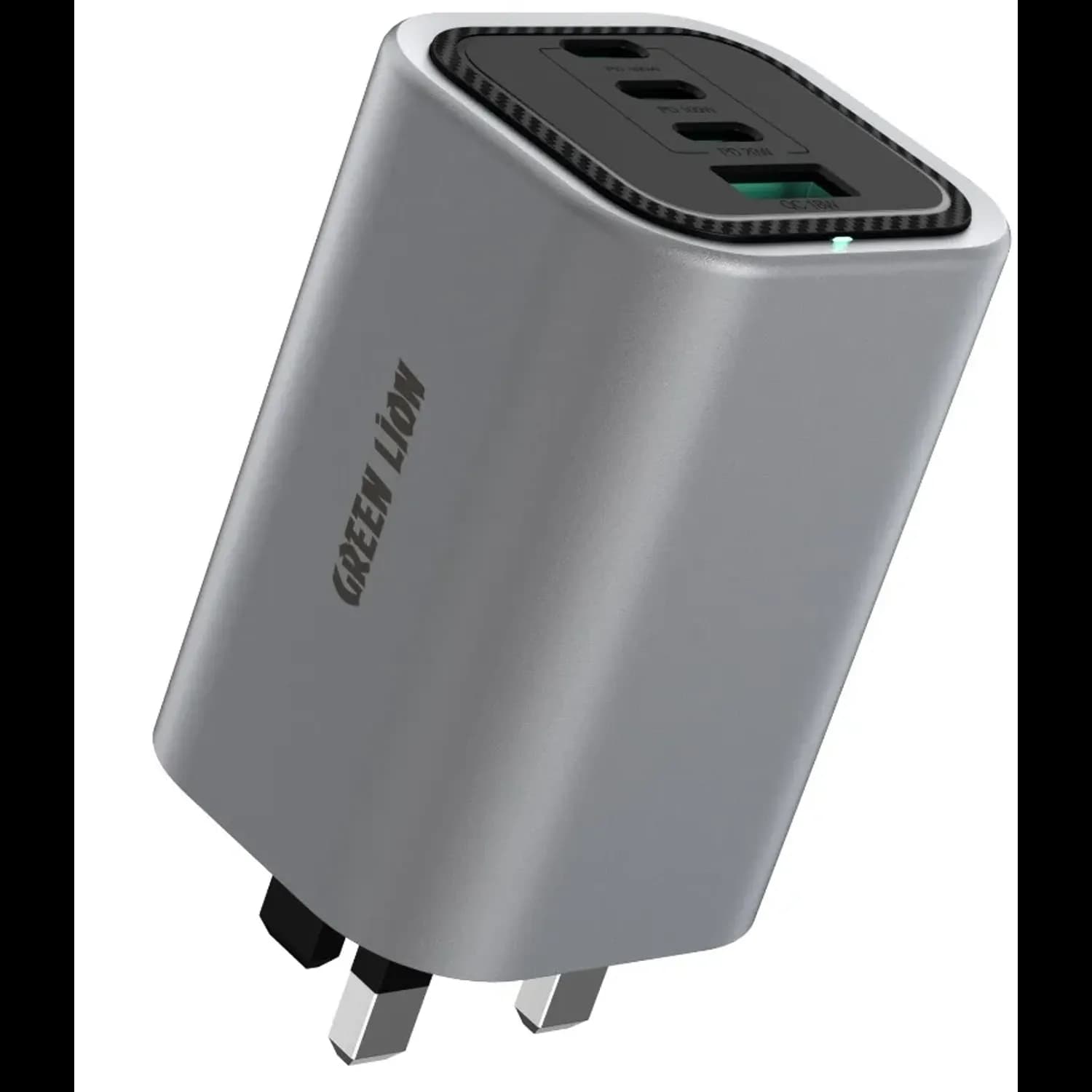 Green Lion GaN Charger Premium Series - 100W PD, Gray 1 Green Lion GaN Charger Premium Series - 100W PD, Gray 1