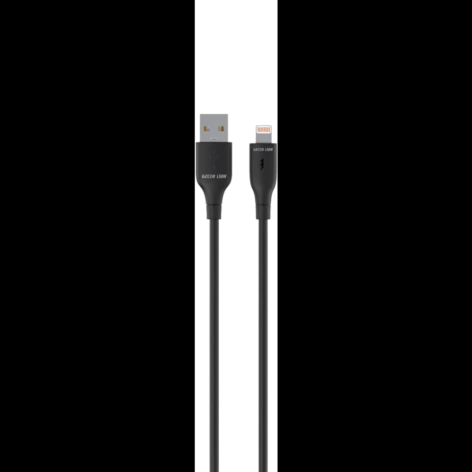 Green Lion Lightning Cable - 30cm, 12W, Black 1 Green Lion Lightning Cable - 30cm, 12W, Black 1