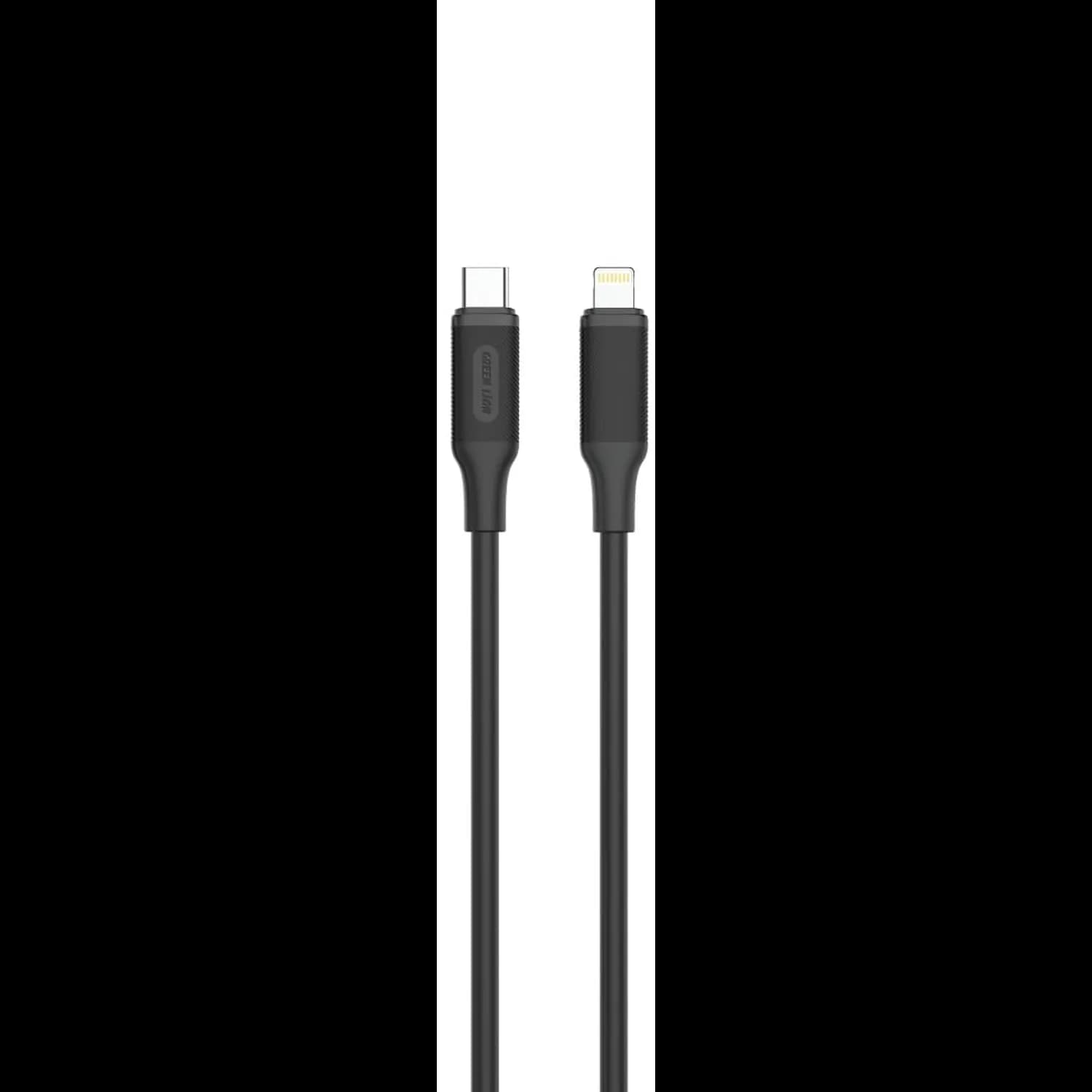 Green Lion USB-C to Lightning Cable 3M - PVC, Black 1 Green Lion USB-C to Lightning Cable 3M - PVC, Black 1