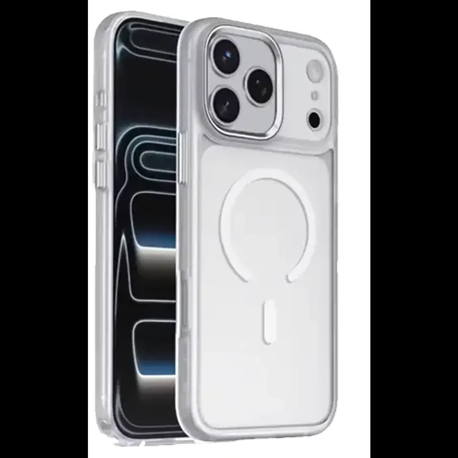 Green Lion Phone Case Titan - Military-Grade MagSafe, Silver 1 Green Lion Phone Case Titan - Military-Grade MagSafe, Silver 1