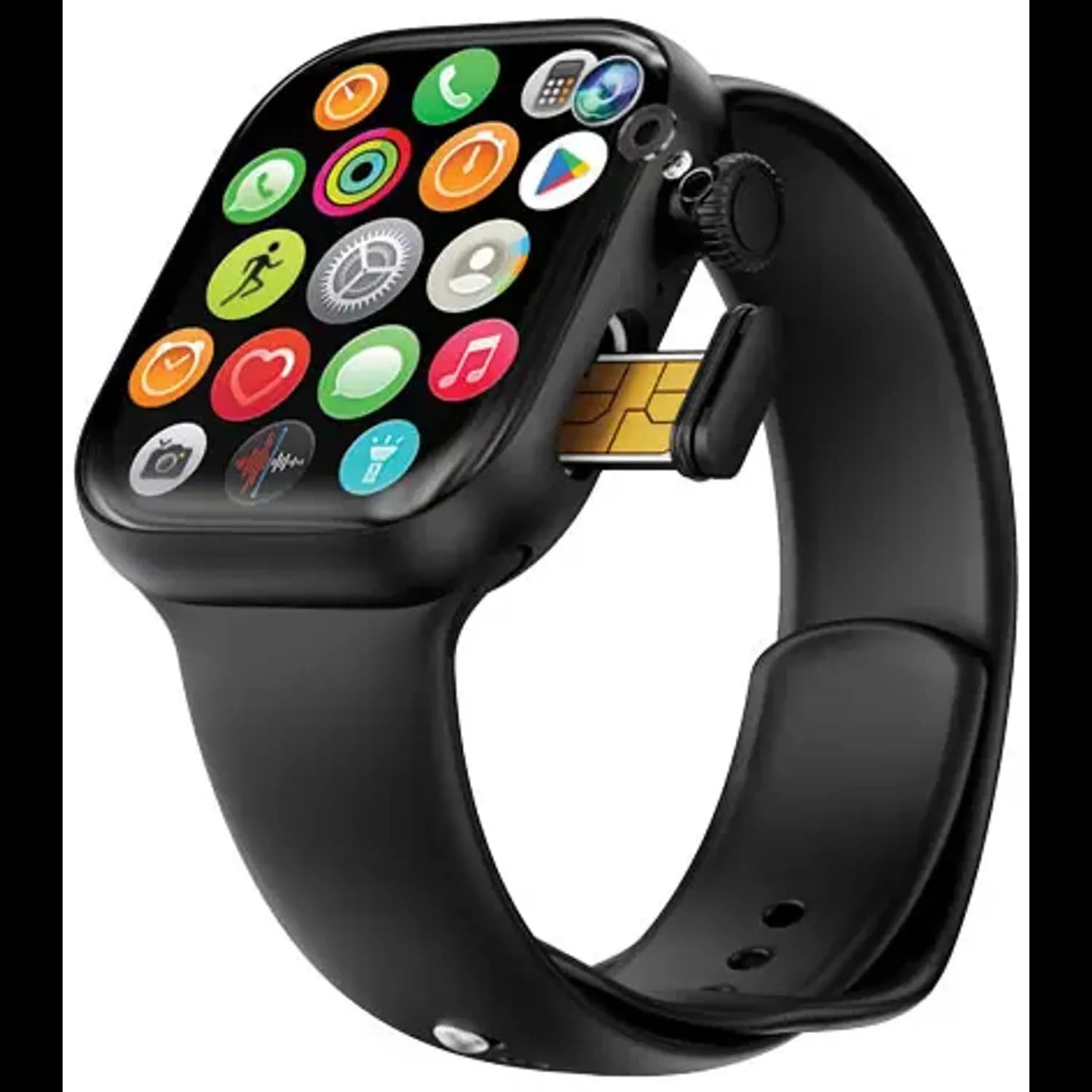 Green Lion Timex Smart Watch - 4G, 2.07", Black 1 Green Lion Timex Smart Watch - 4G, 2.07", Black 1