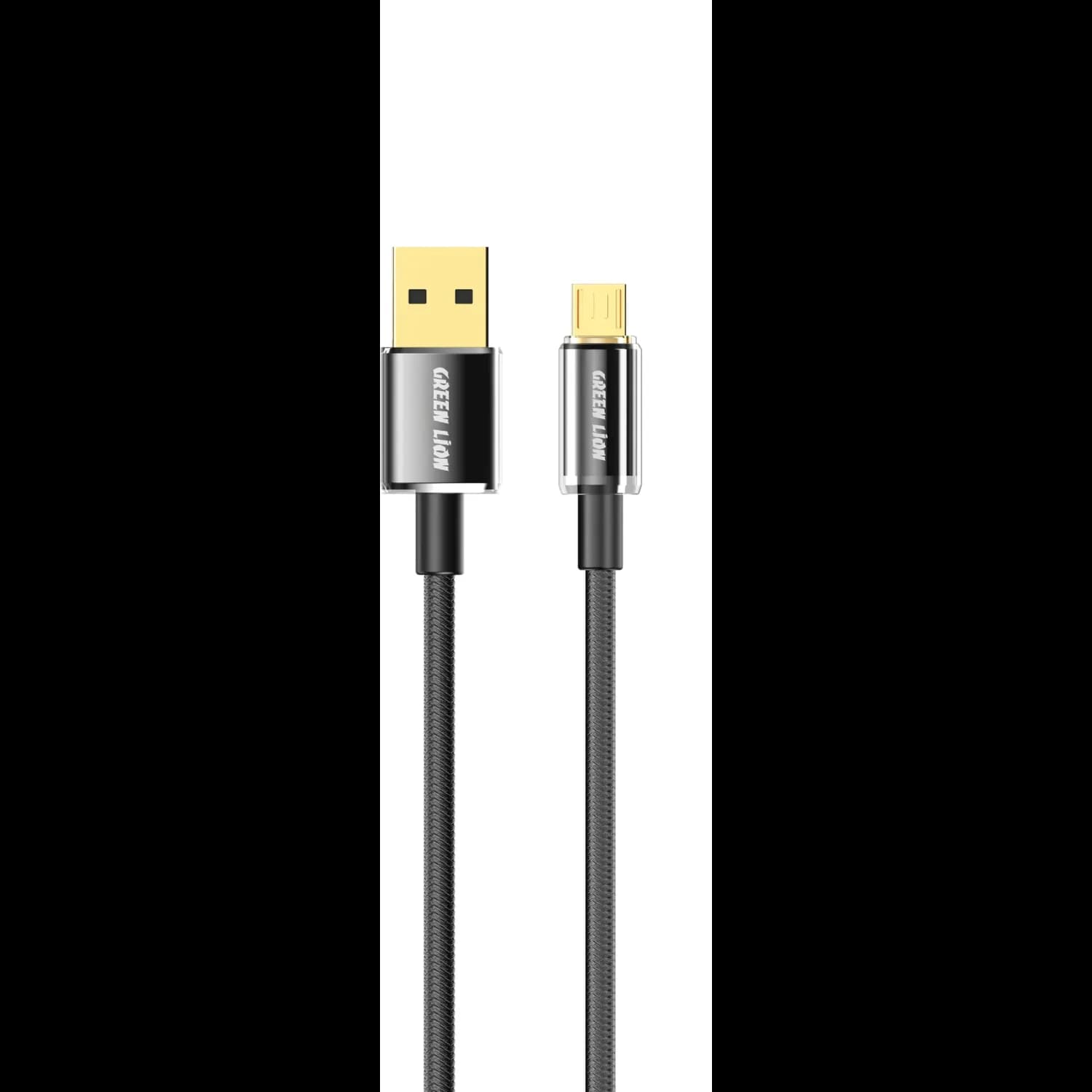 Green Lion USB-A to Micro USB Cable - 3A Fast Charging, Black 1 Green Lion USB-A to Micro USB Cable - 3A Fast Charging, Black 1