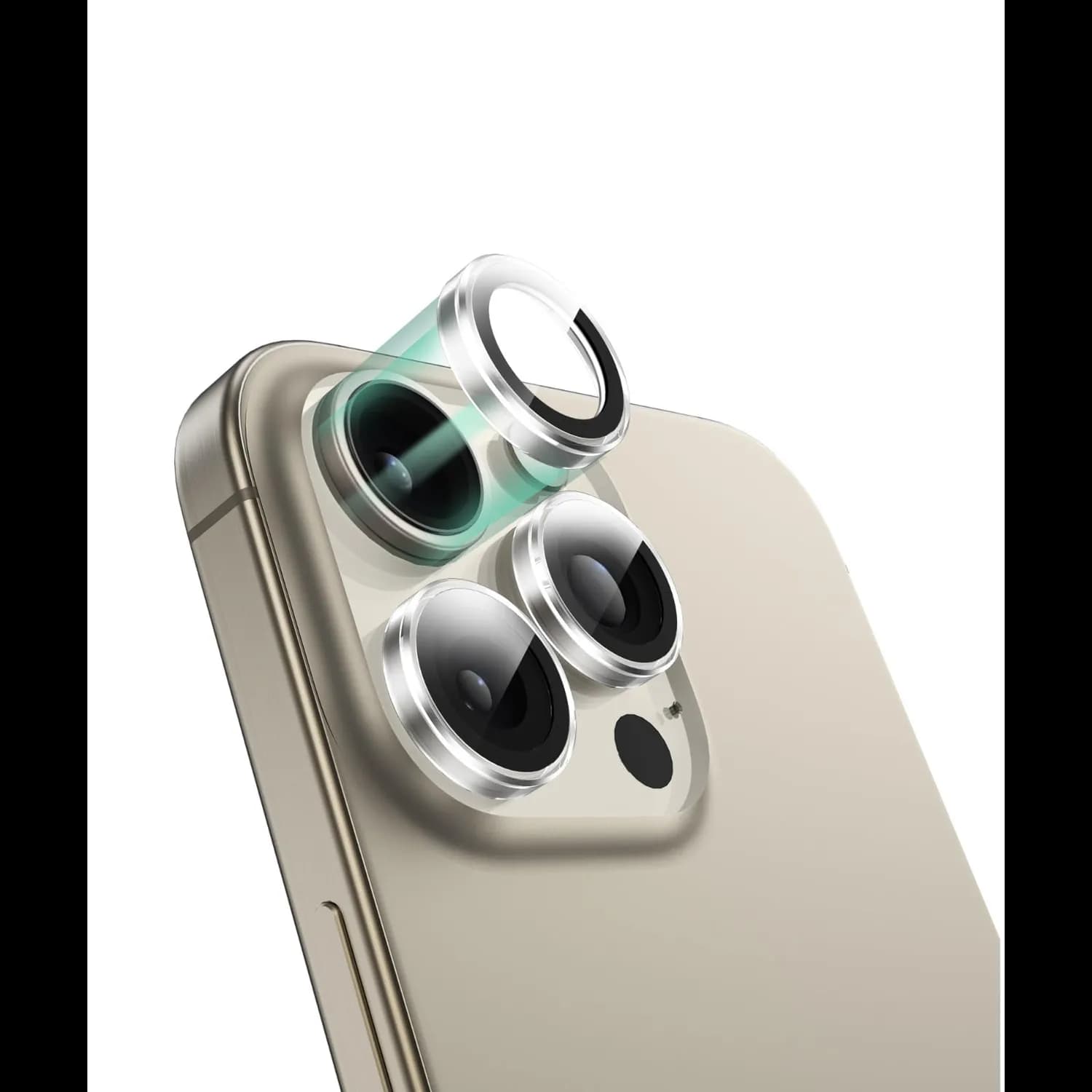 Green Lion Camera Lens Protector iPhone 16 Pro/Pro Max - 9H Glass, Full Coverage 1 Green Lion Camera Lens Protector iPhone 16 Pro/Pro Max - 9H Glass, Full Coverage 1