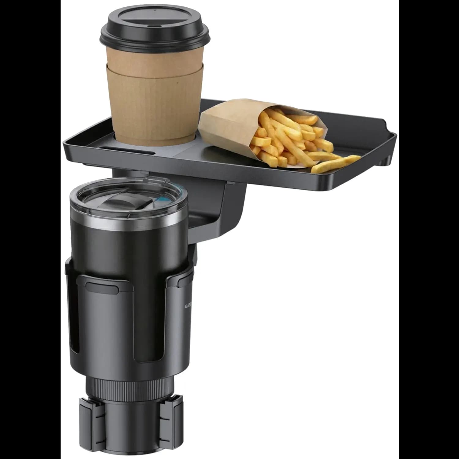Green Lion Tray Mate - 2-in-1 Cup Holder, Black 1 Green Lion Tray Mate - 2-in-1 Cup Holder, Black 1