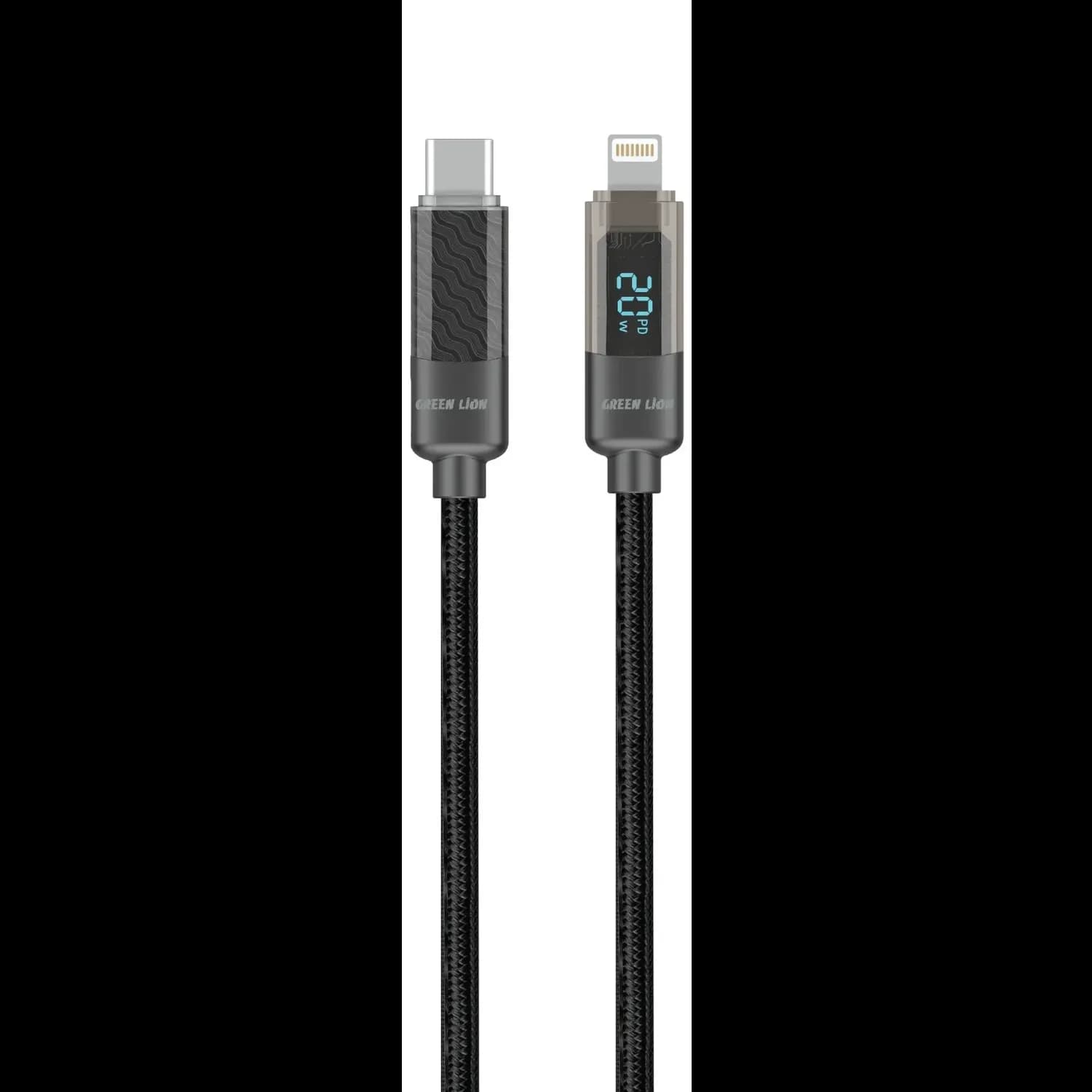 Green Lion USB-C to Lightning Cable - 18W, 1M, Black 1 Green Lion USB-C to Lightning Cable - 18W, 1M, Black 1