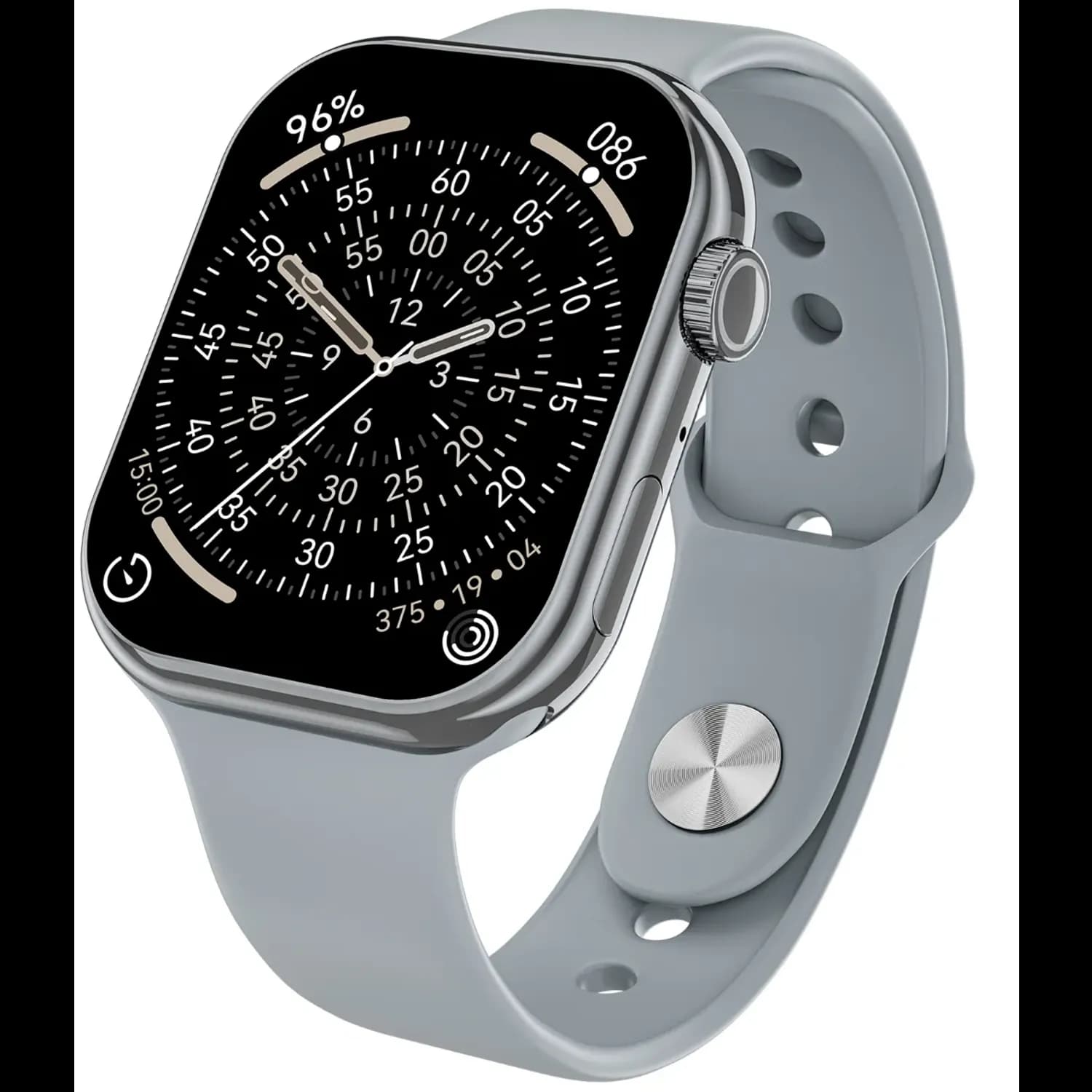Green Lion Smart Watch Ultimate 41 - Wireless Charging, Silver — Silver 1 Green Lion Smart Watch Ultimate 41 - Wireless Charging, Silver — Silver 1