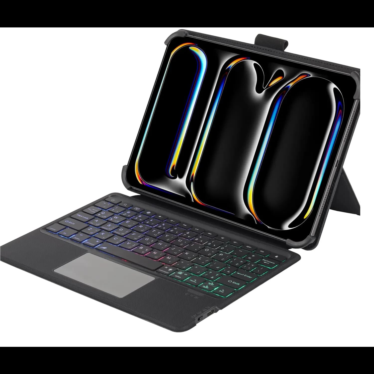 Green Lion Keyboard Case - Arabic & English, Bluetooth, Black 1 Green Lion Keyboard Case - Arabic & English, Bluetooth, Black 1