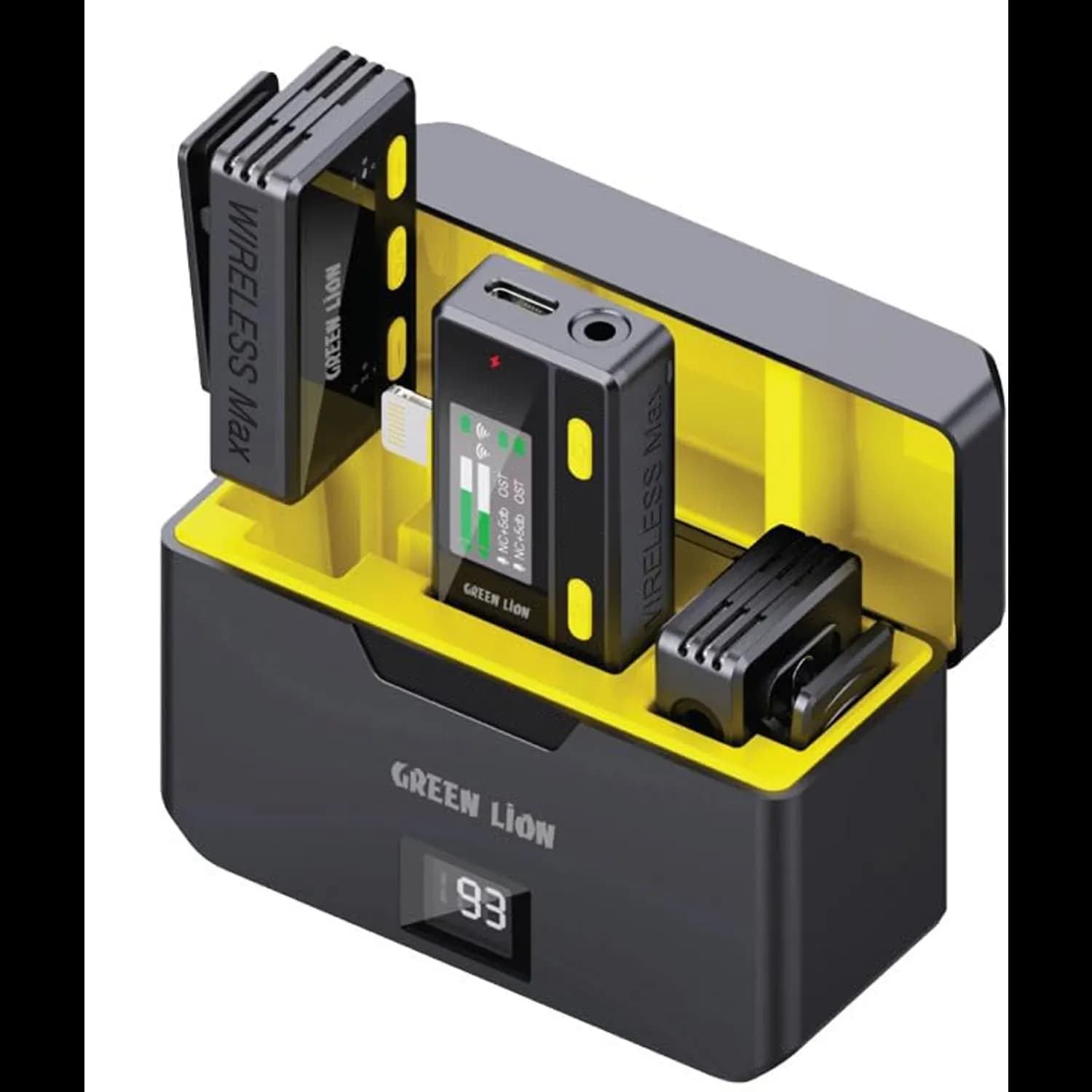 Green Lion Wireless Microphone - ENC, Remote Control, Black 1 Green Lion Wireless Microphone - ENC, Remote Control, Black 1